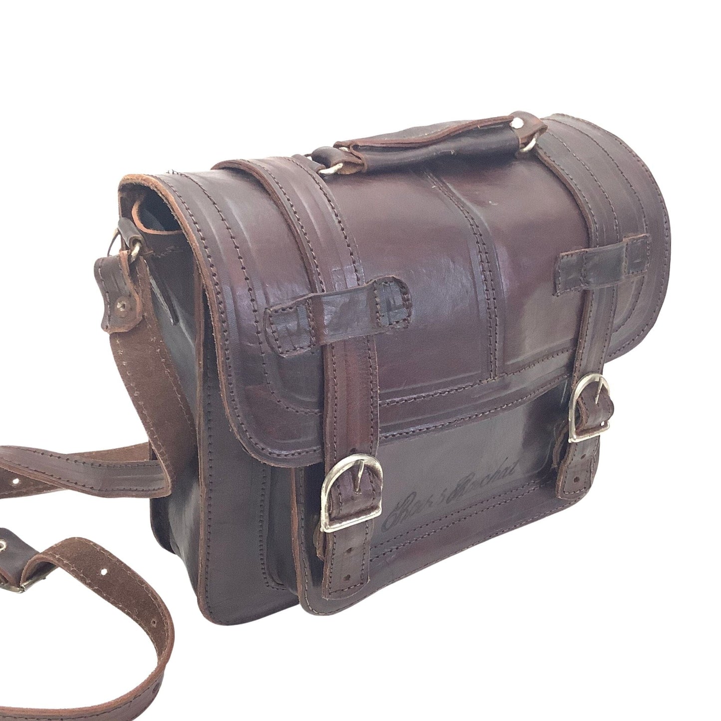 Hand-Made Leather Satchel