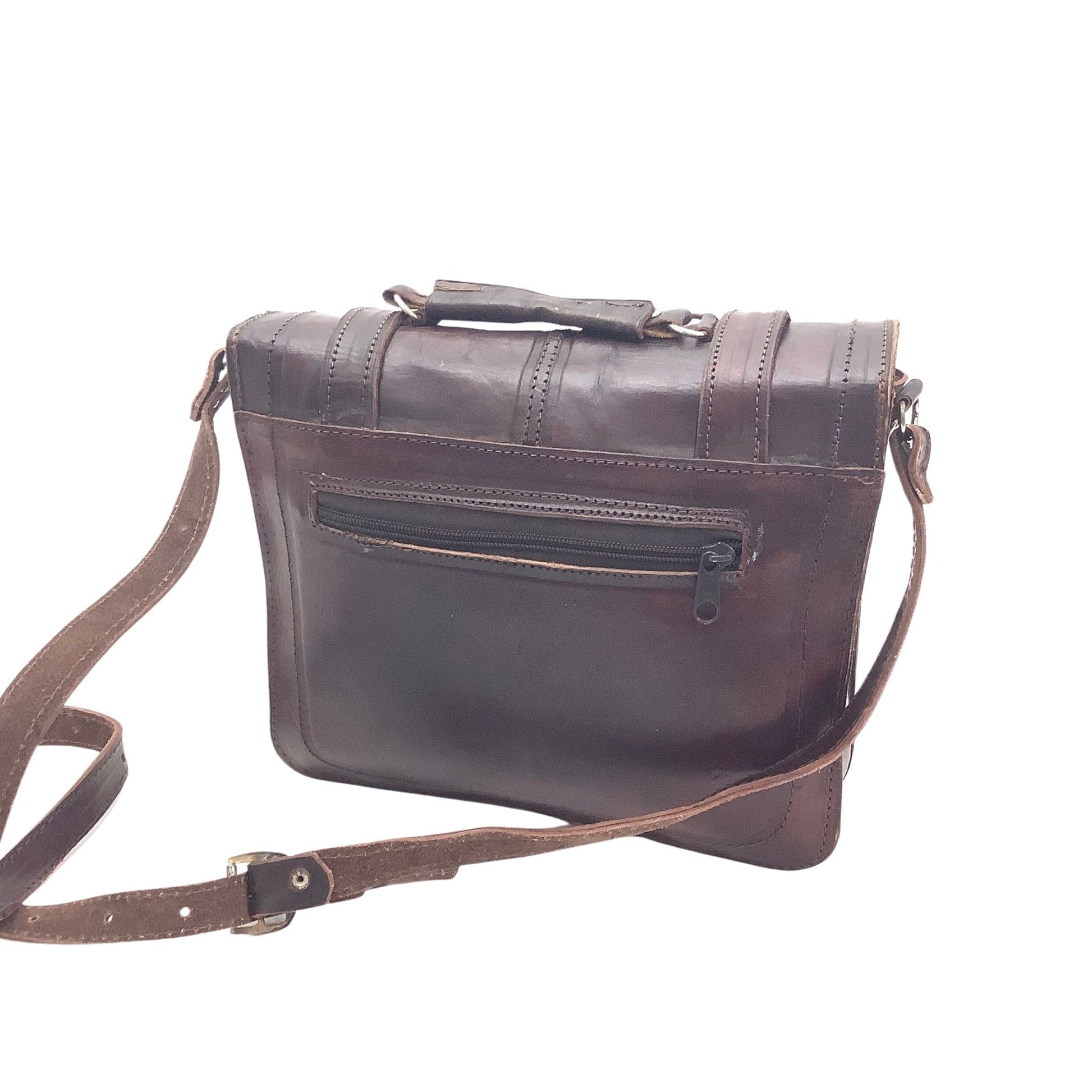 Hand-Made Leather Satchel