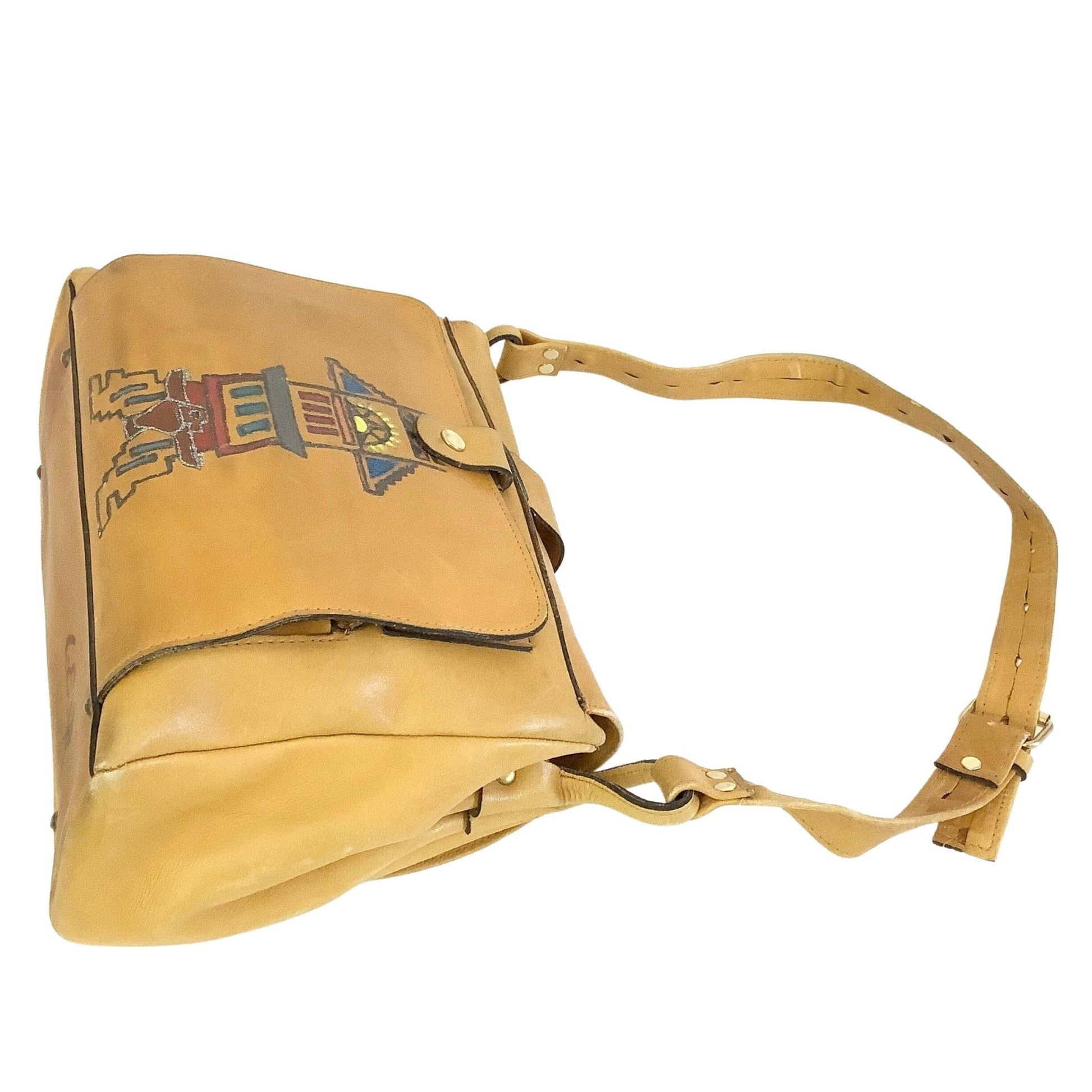 Hand Painted Western Bag
