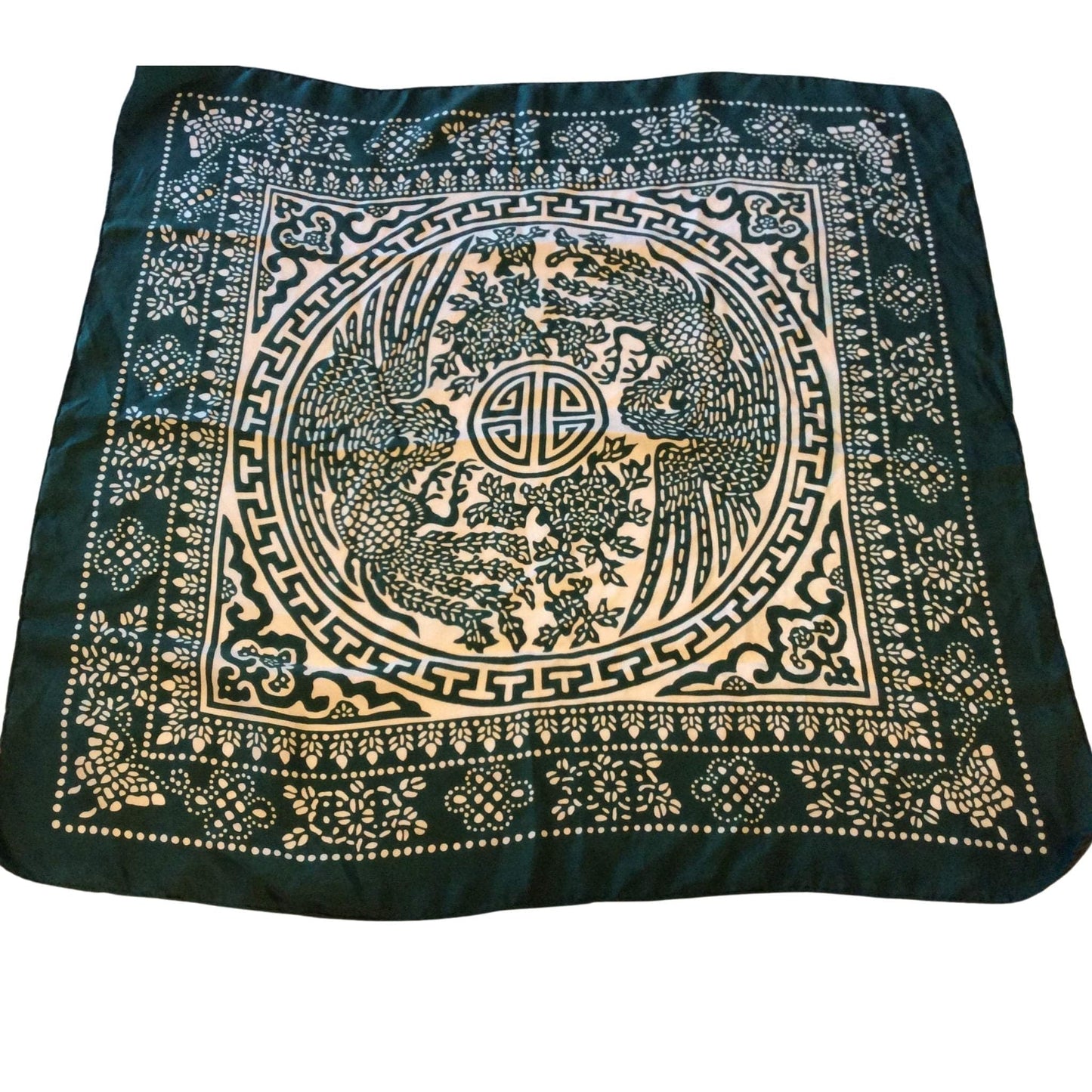 Hand Printed Silk Scarf
