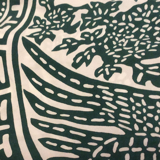 Hand Printed Silk Scarf