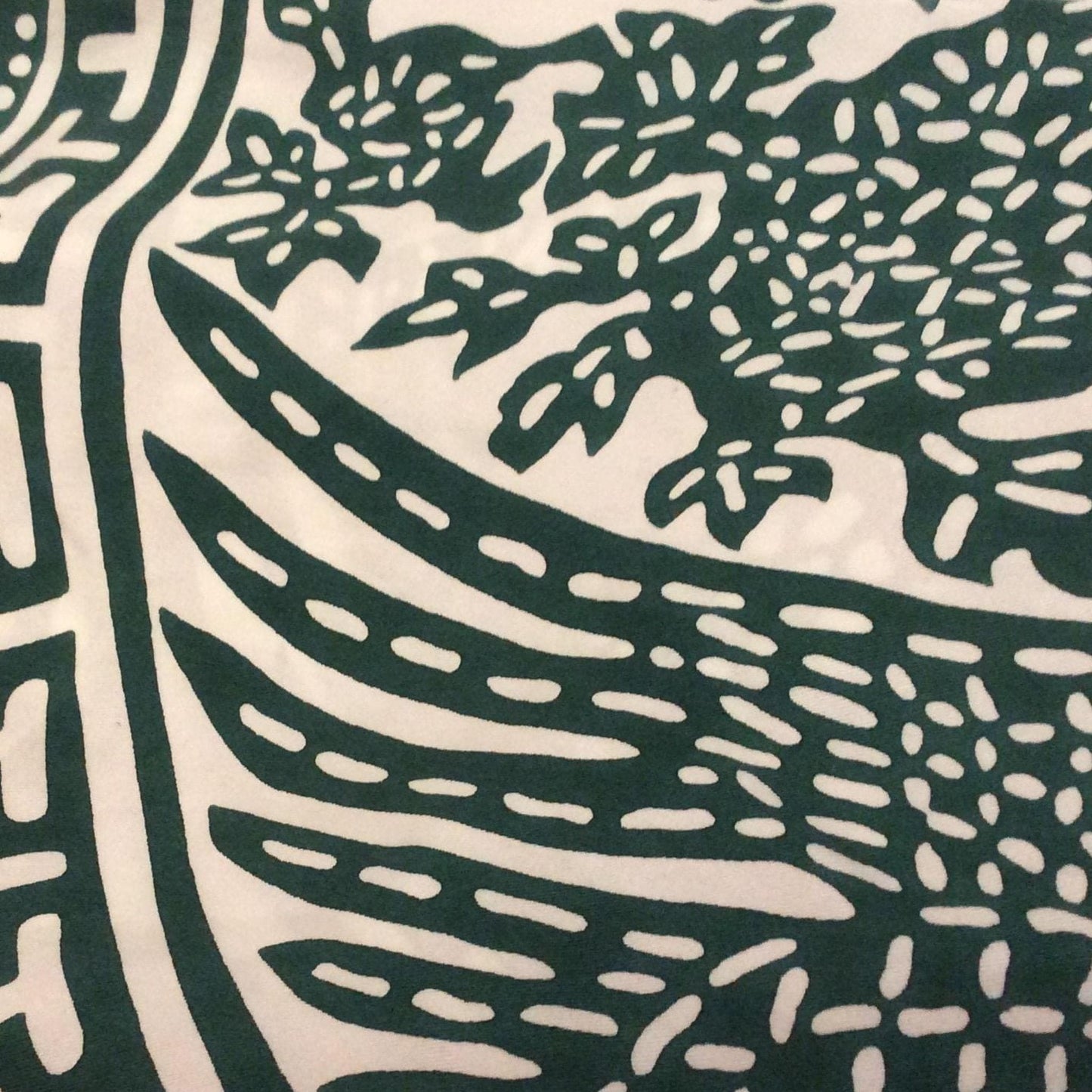 Hand Printed Silk Scarf