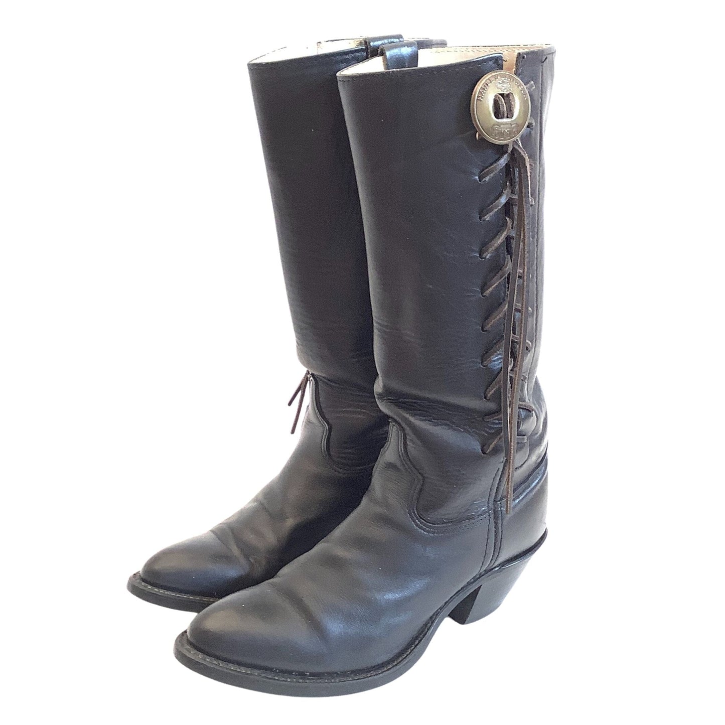 Harley Side Lace Boots