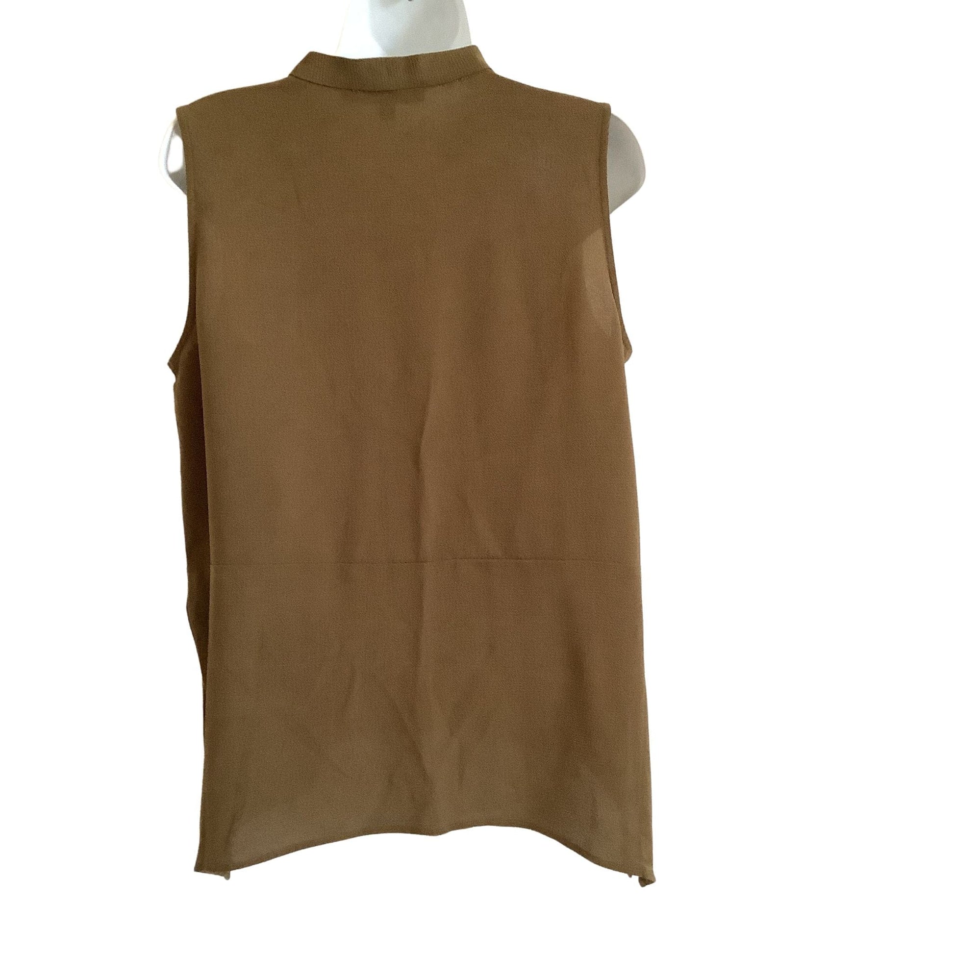 Sleeveless Y2K Blouse - Classic Career Fashion 