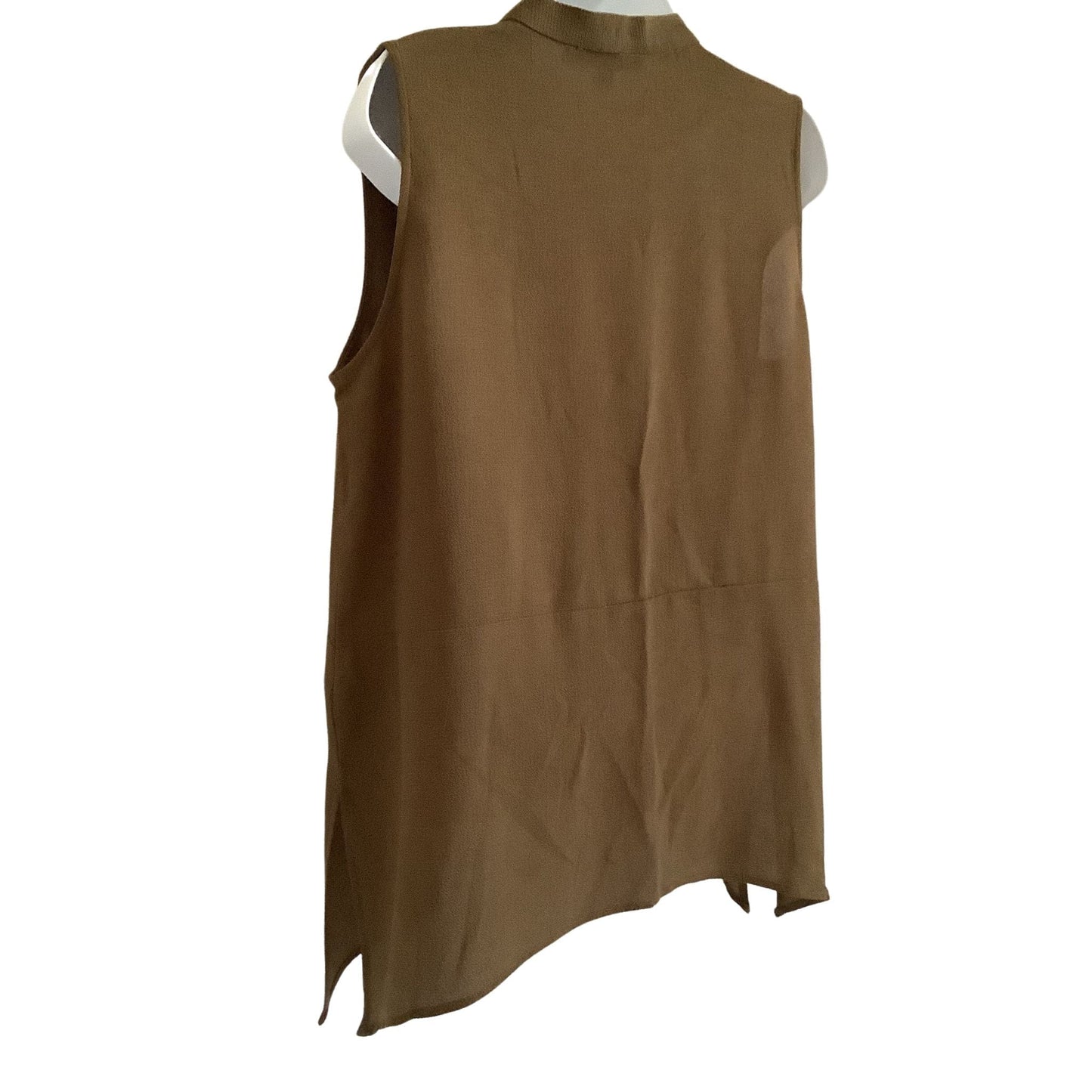 Sleeveless Y2K Blouse - Classic Career Fashion 