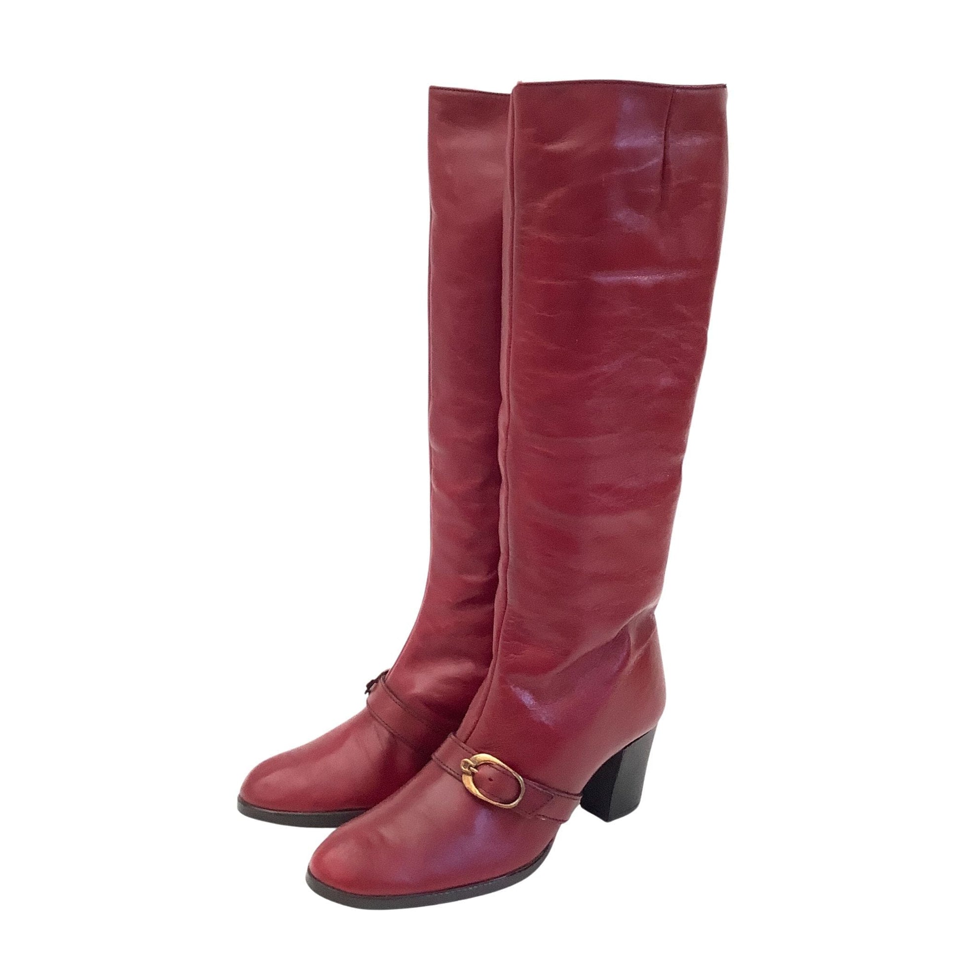 Aigner Knee High Heeled Boots