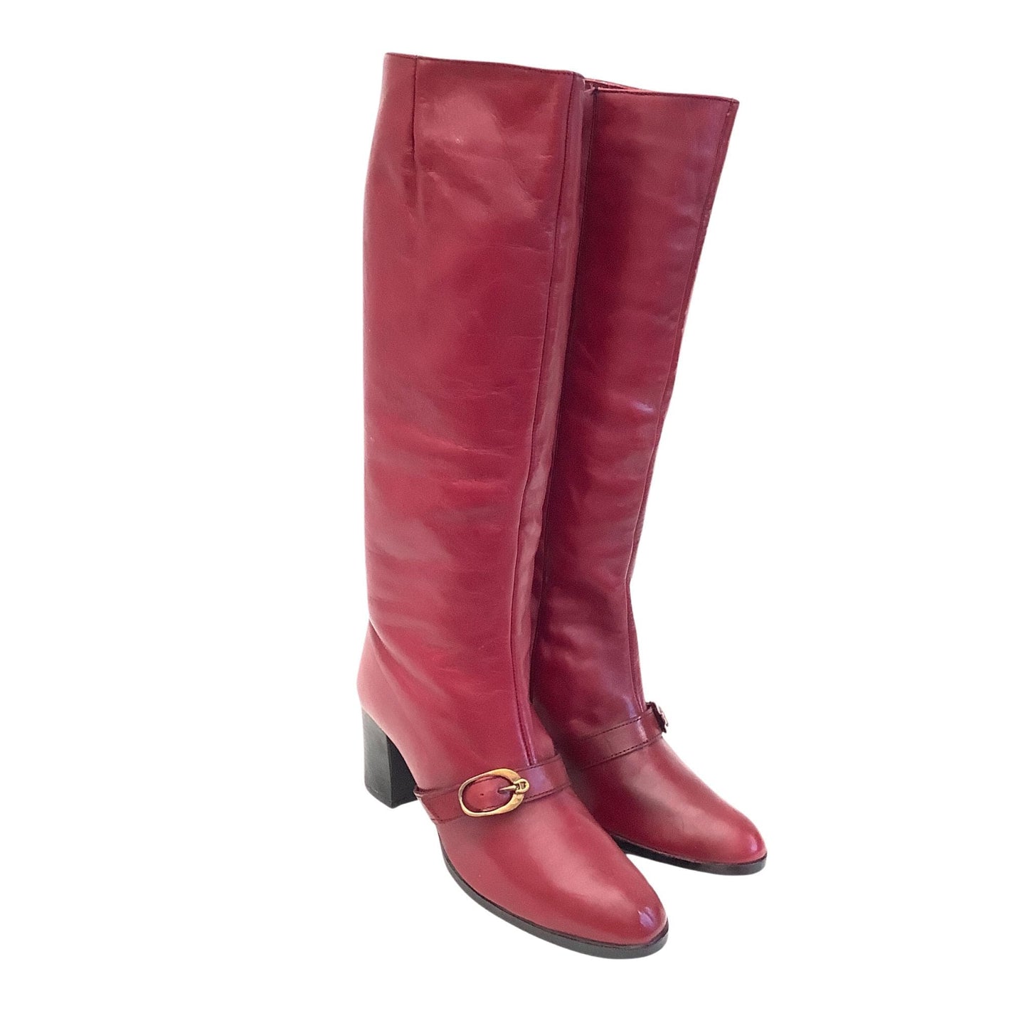 Aigner Knee High Heeled Boots