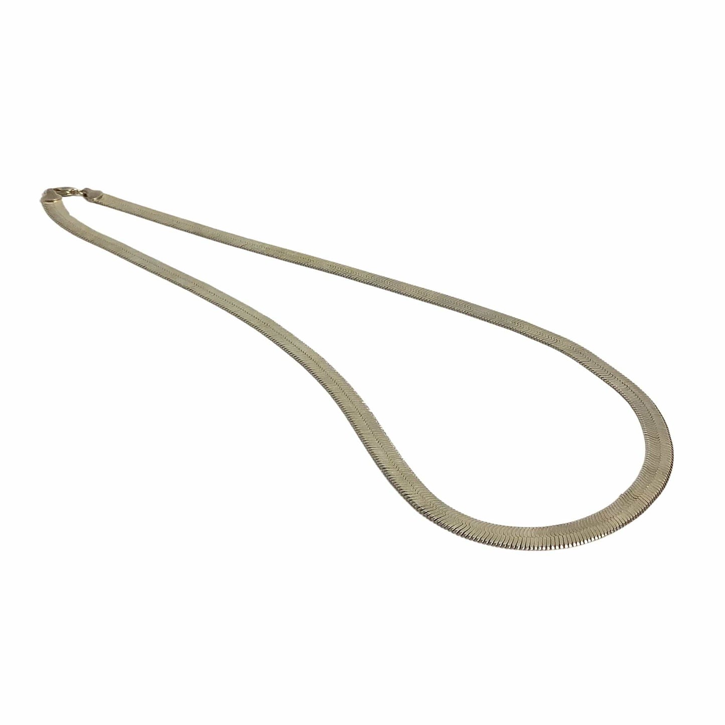 Herringbone Gold-Tone Chain