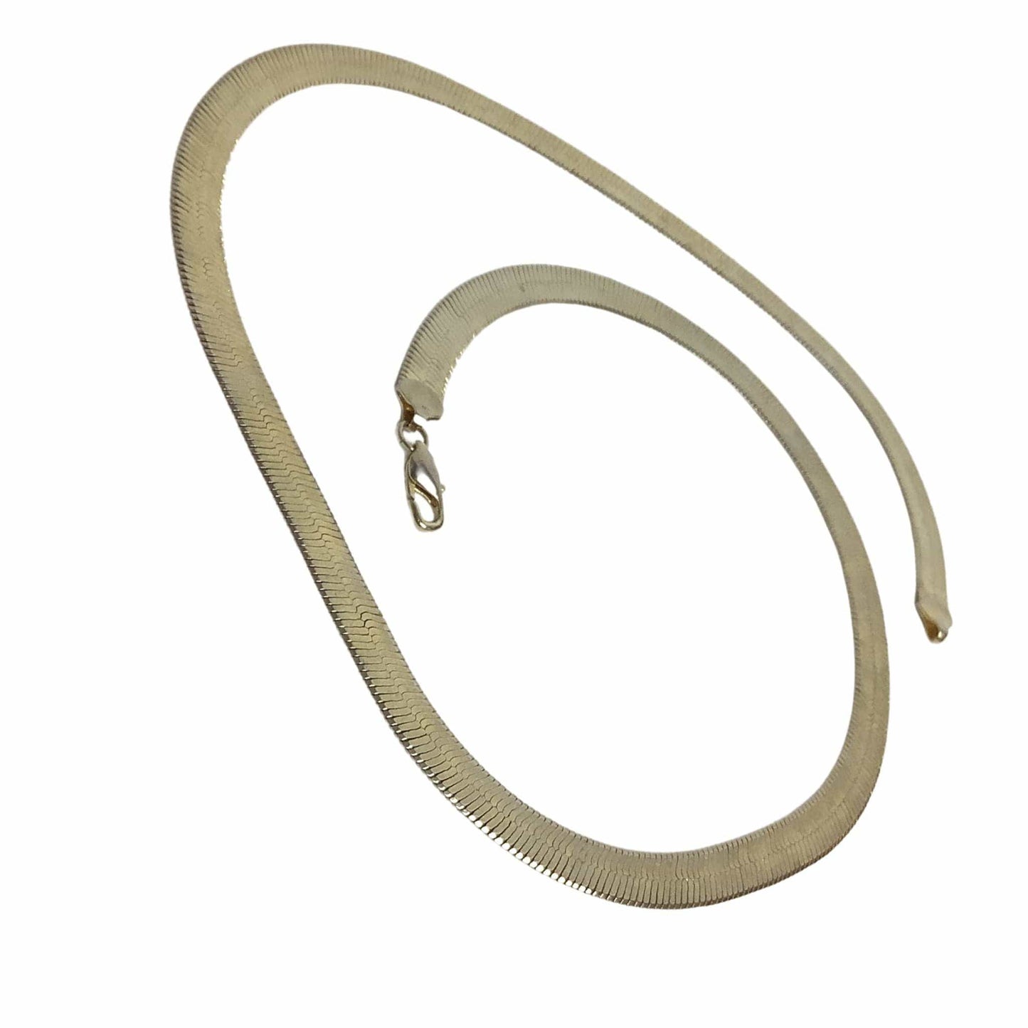 Herringbone Gold-Tone Chain
