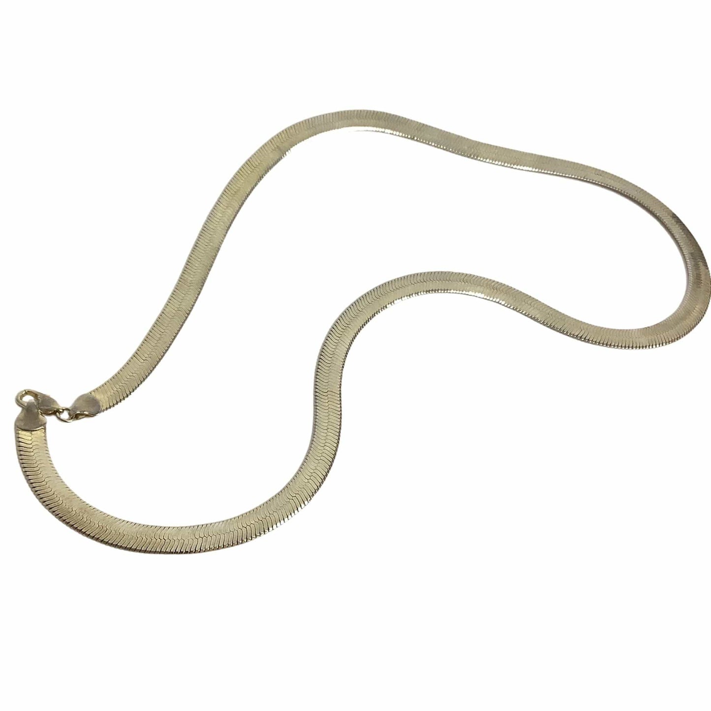 Herringbone Gold-Tone Chain