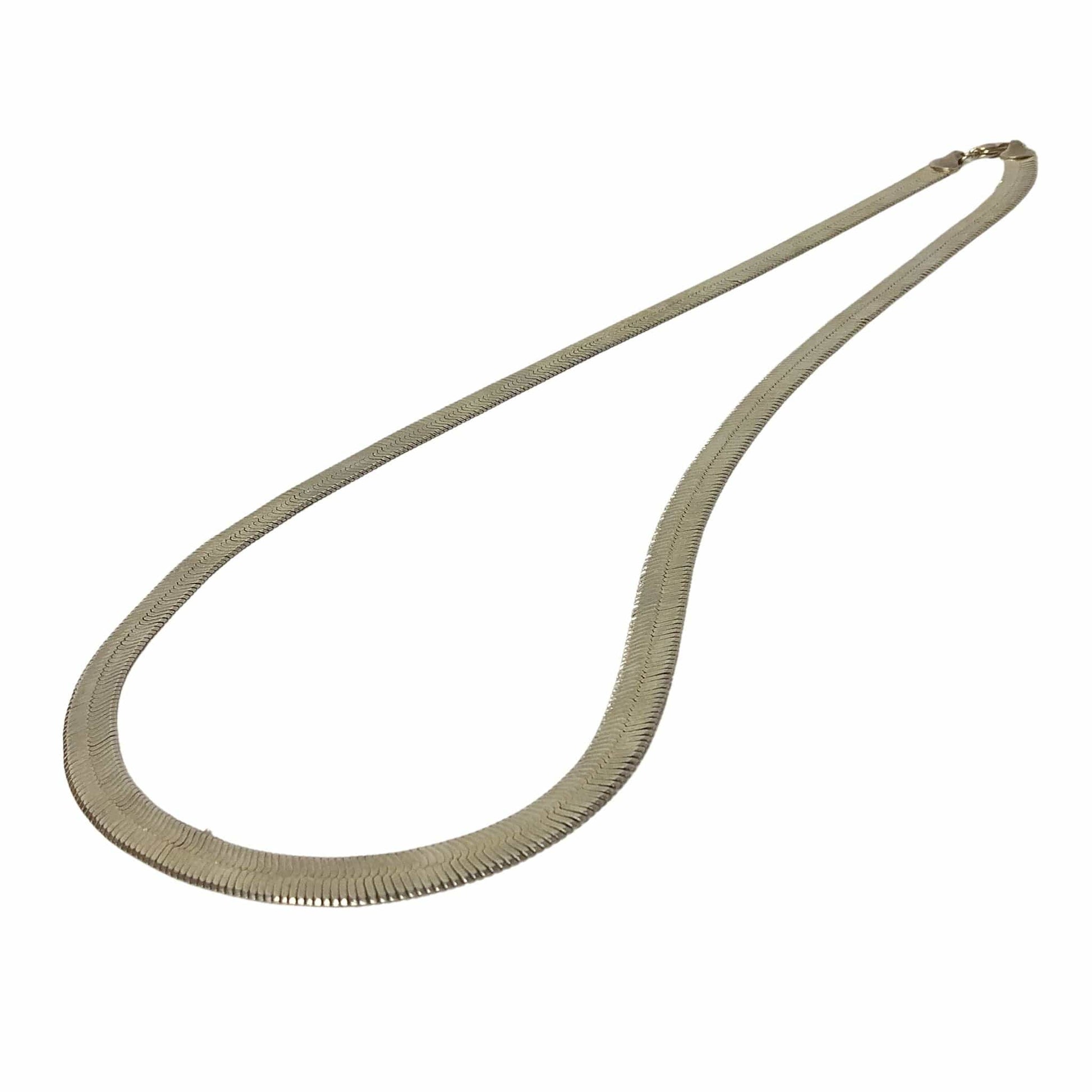 Herringbone Gold-Tone Chain
