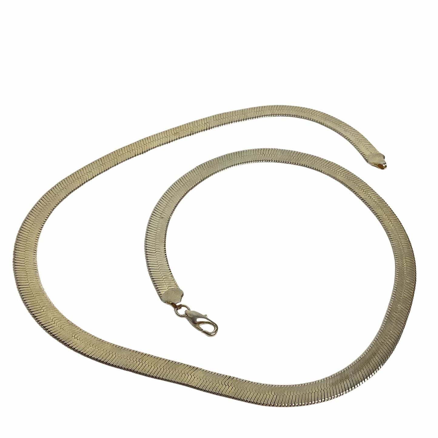 Herringbone Gold-Tone Chain