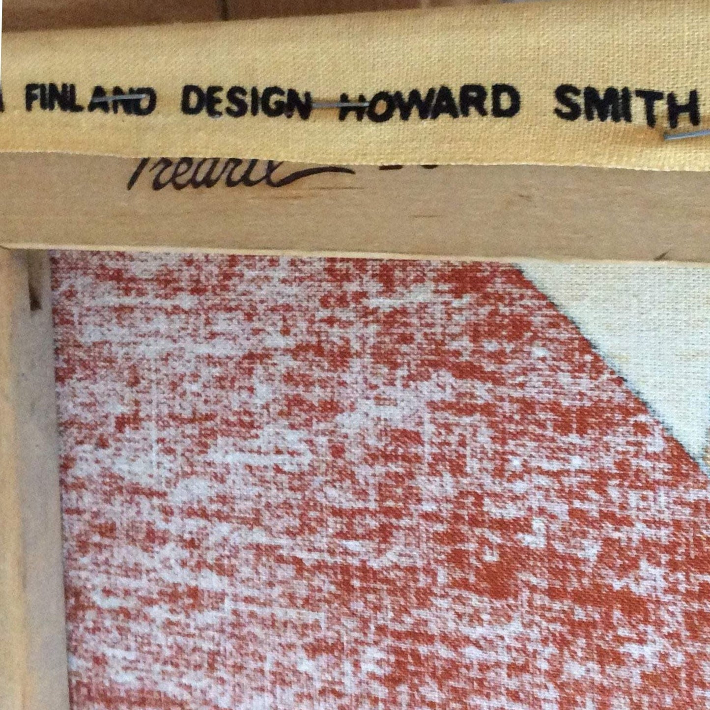 Howard Smith Wall Decor Multi / Fabric / Vintage 1970s