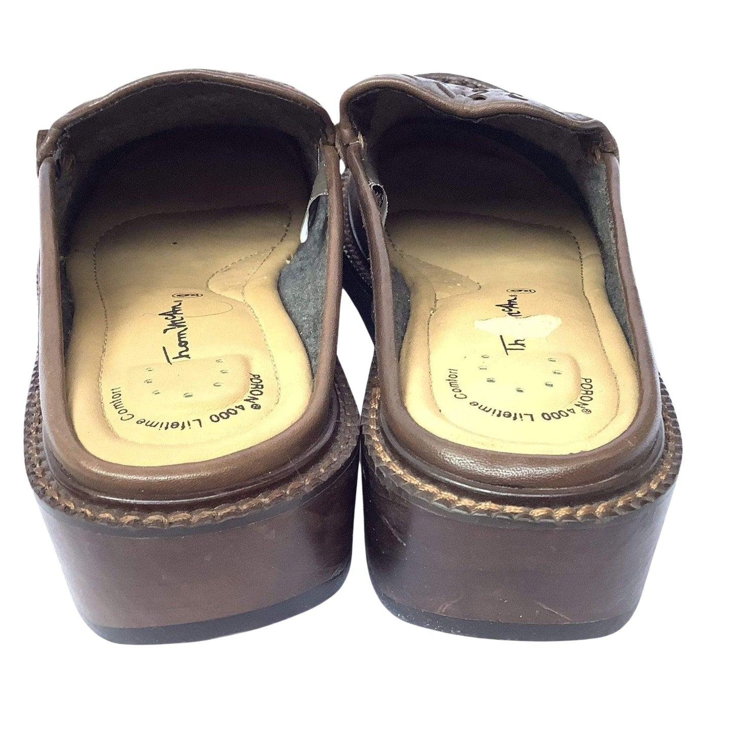 Intrecciato Leather Mules