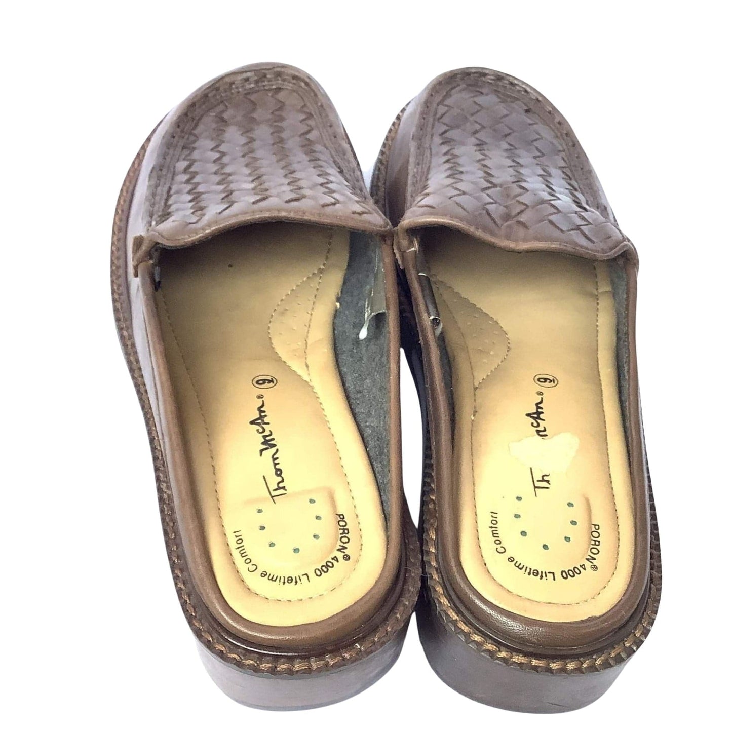 Intrecciato Leather Mules