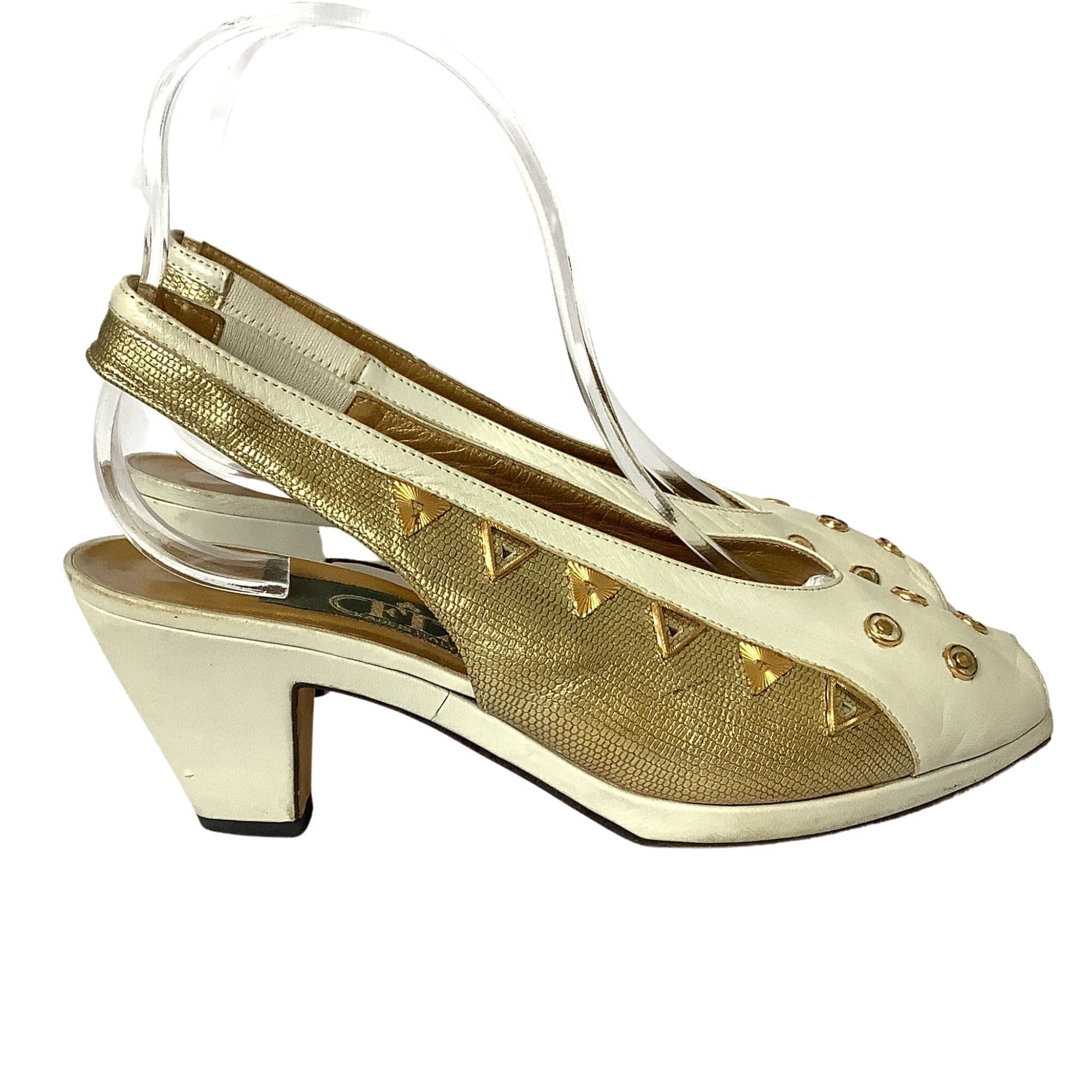 Italian 1980s Slingbacks