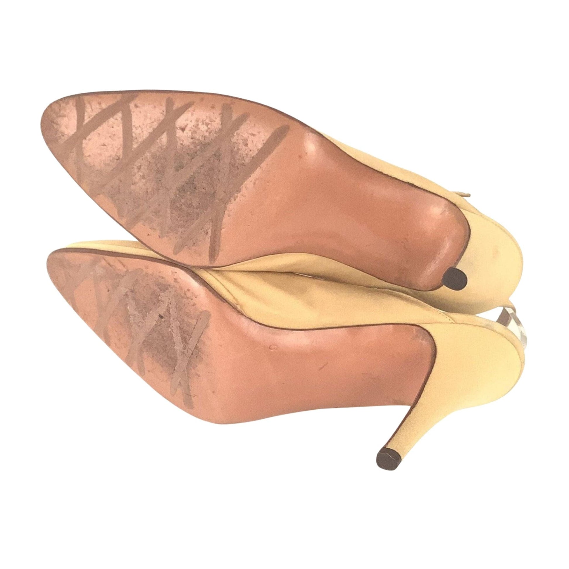 Italian Yellow Heels