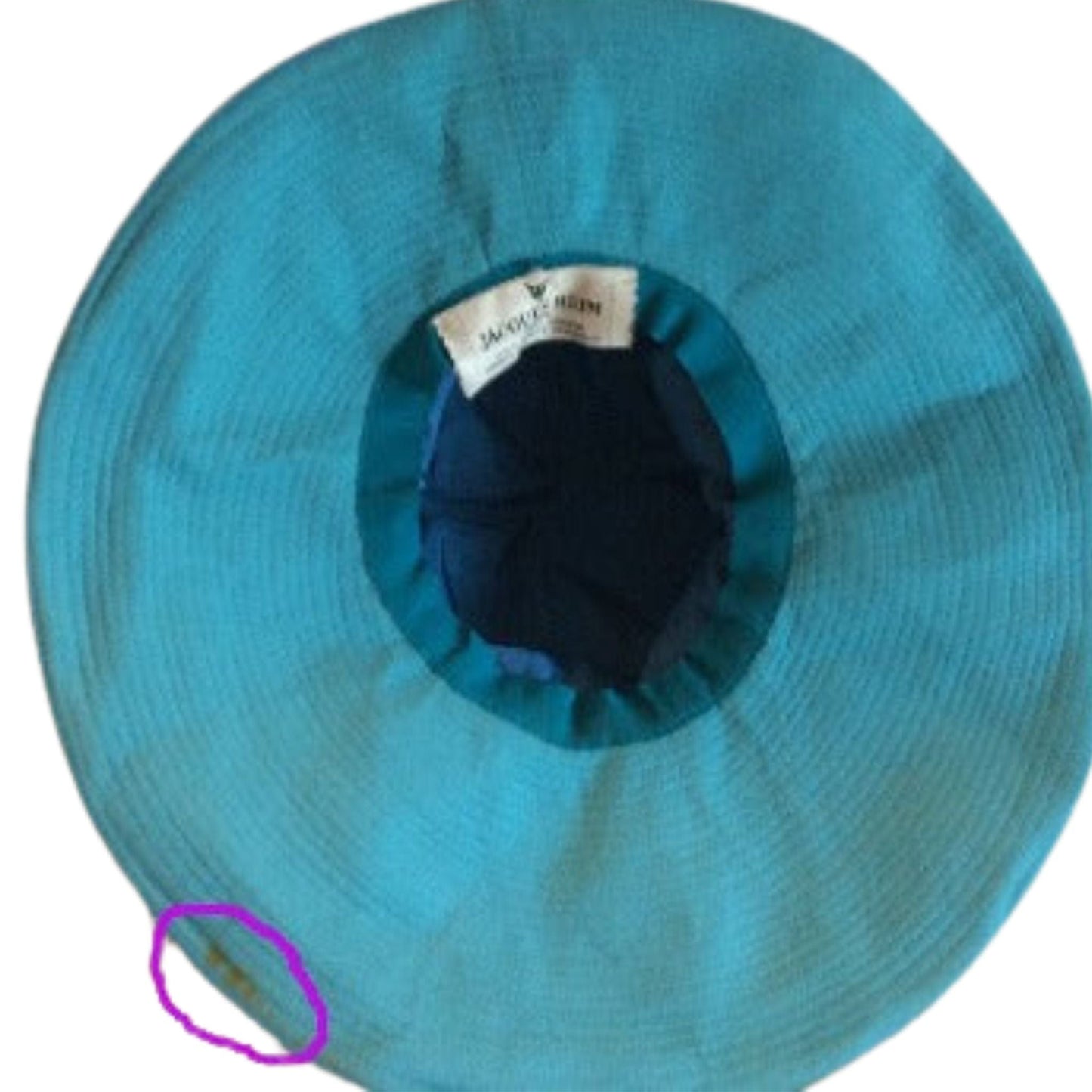 Jacques Heim Leather Hat