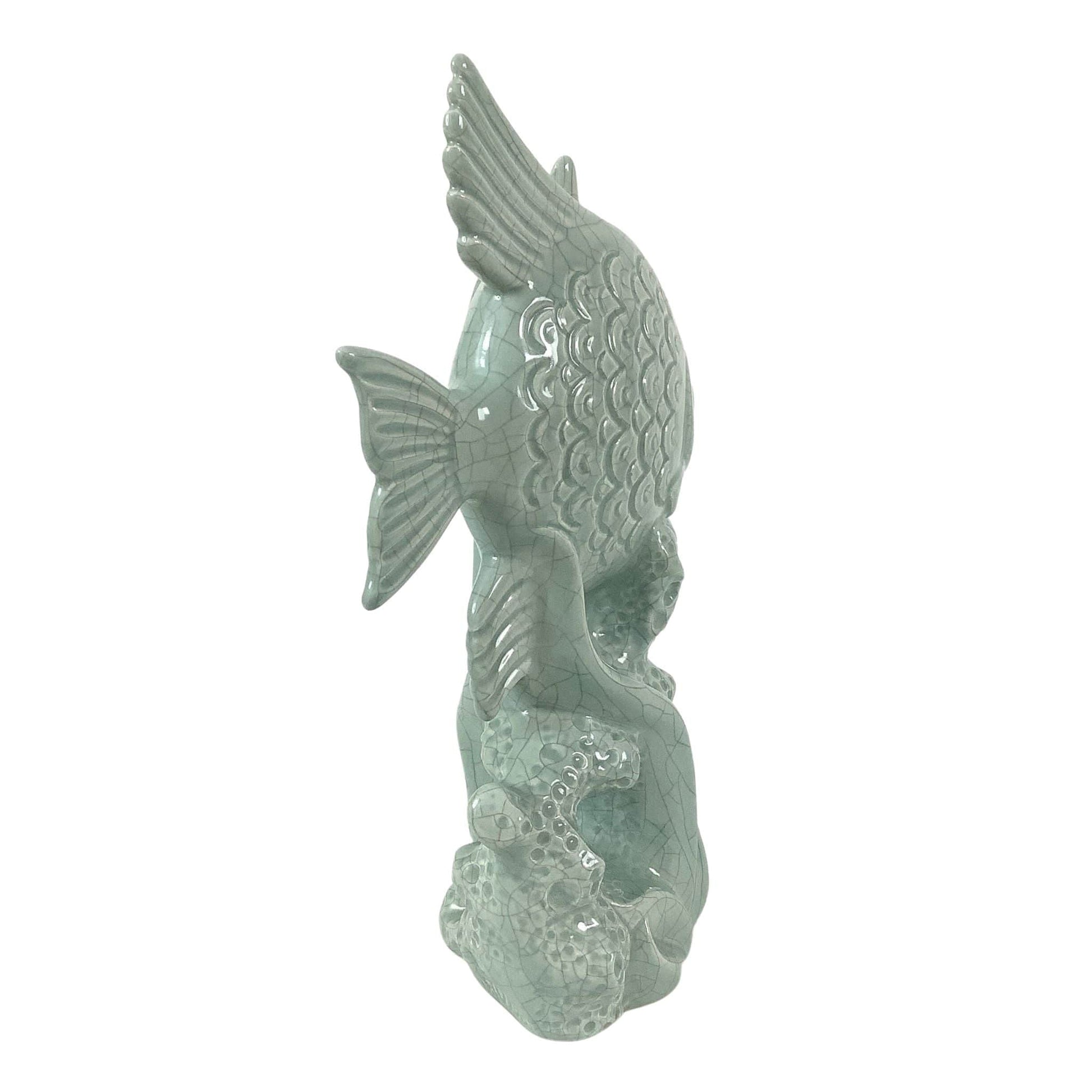 Jaru Ceramic Fish Figurine