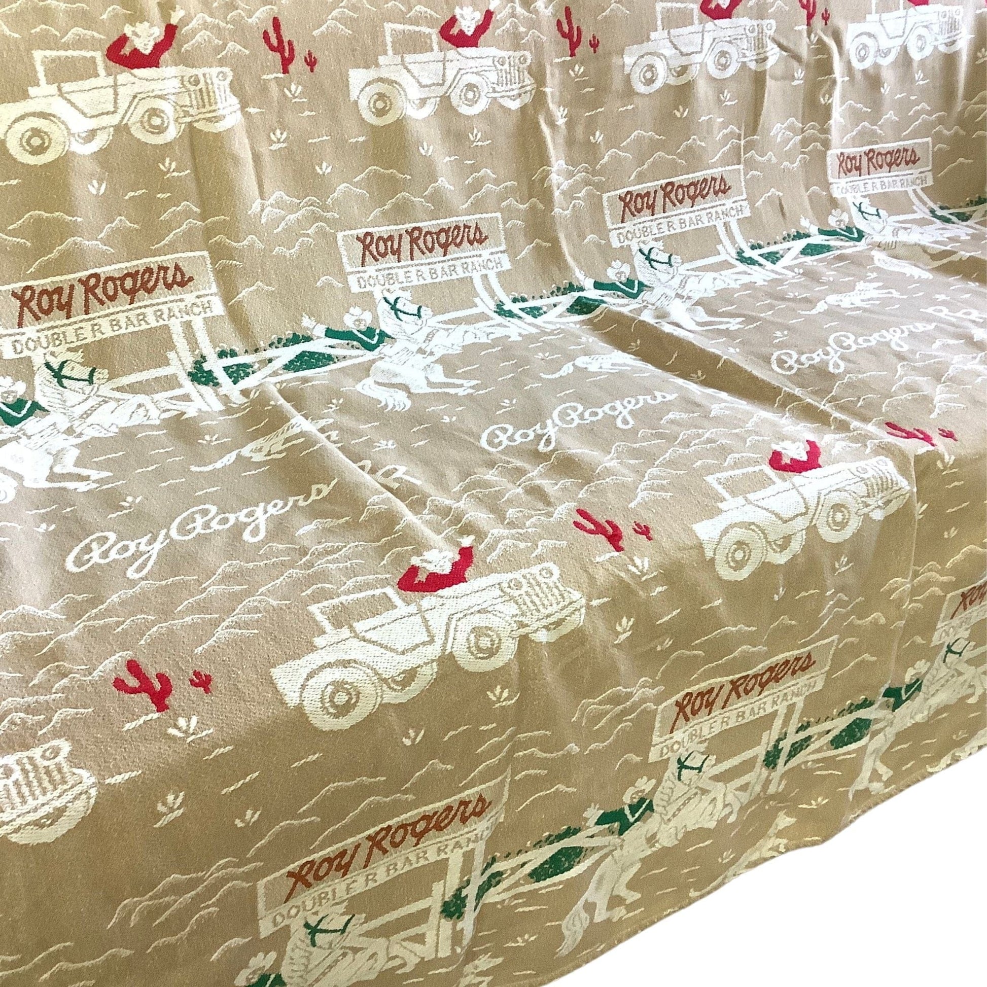 Jeep Cowboy Bedspread