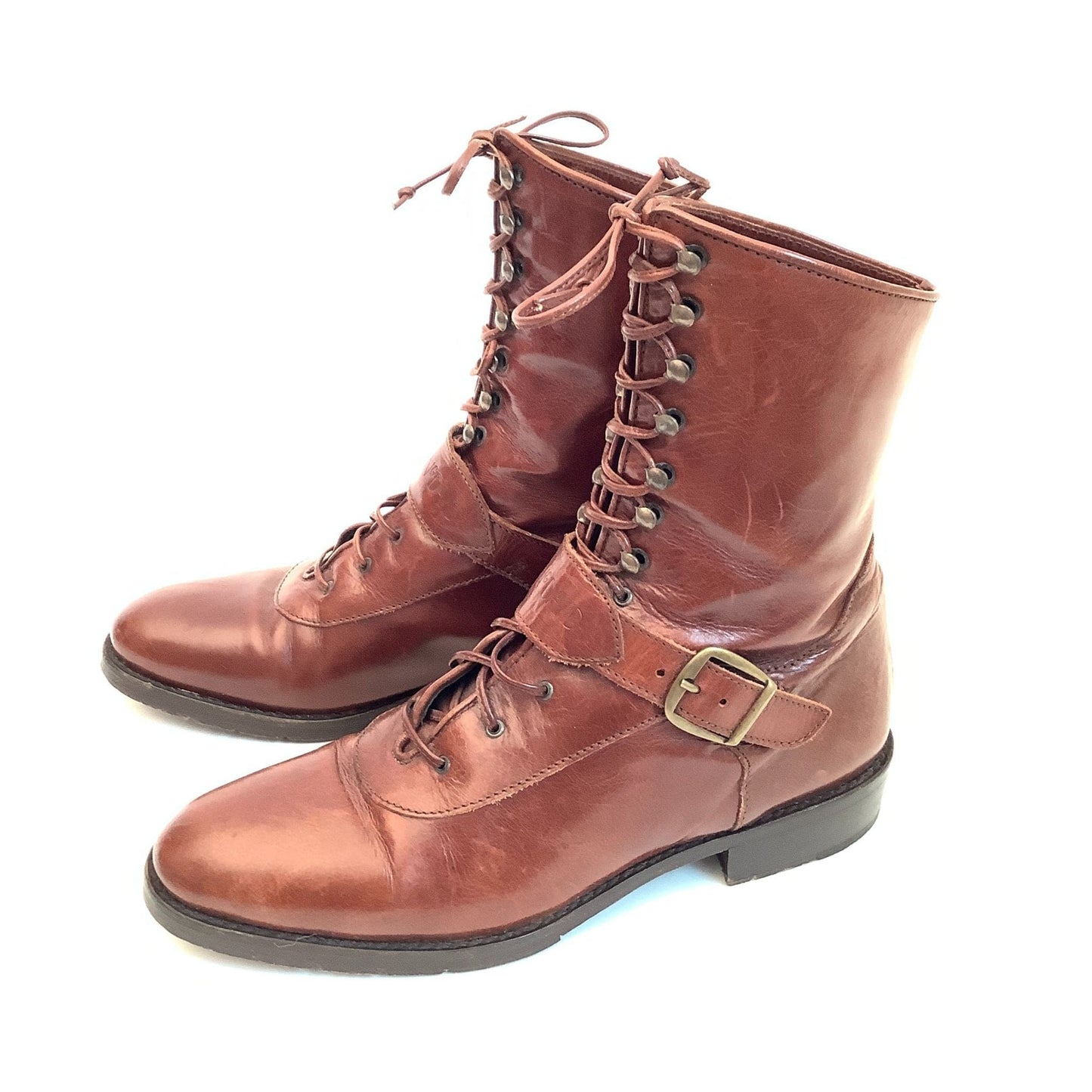 Joan & David Laced Boots