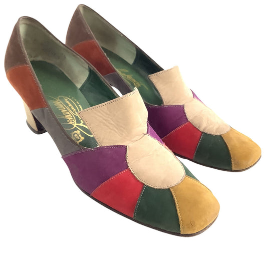 Johansen Color Block Heels