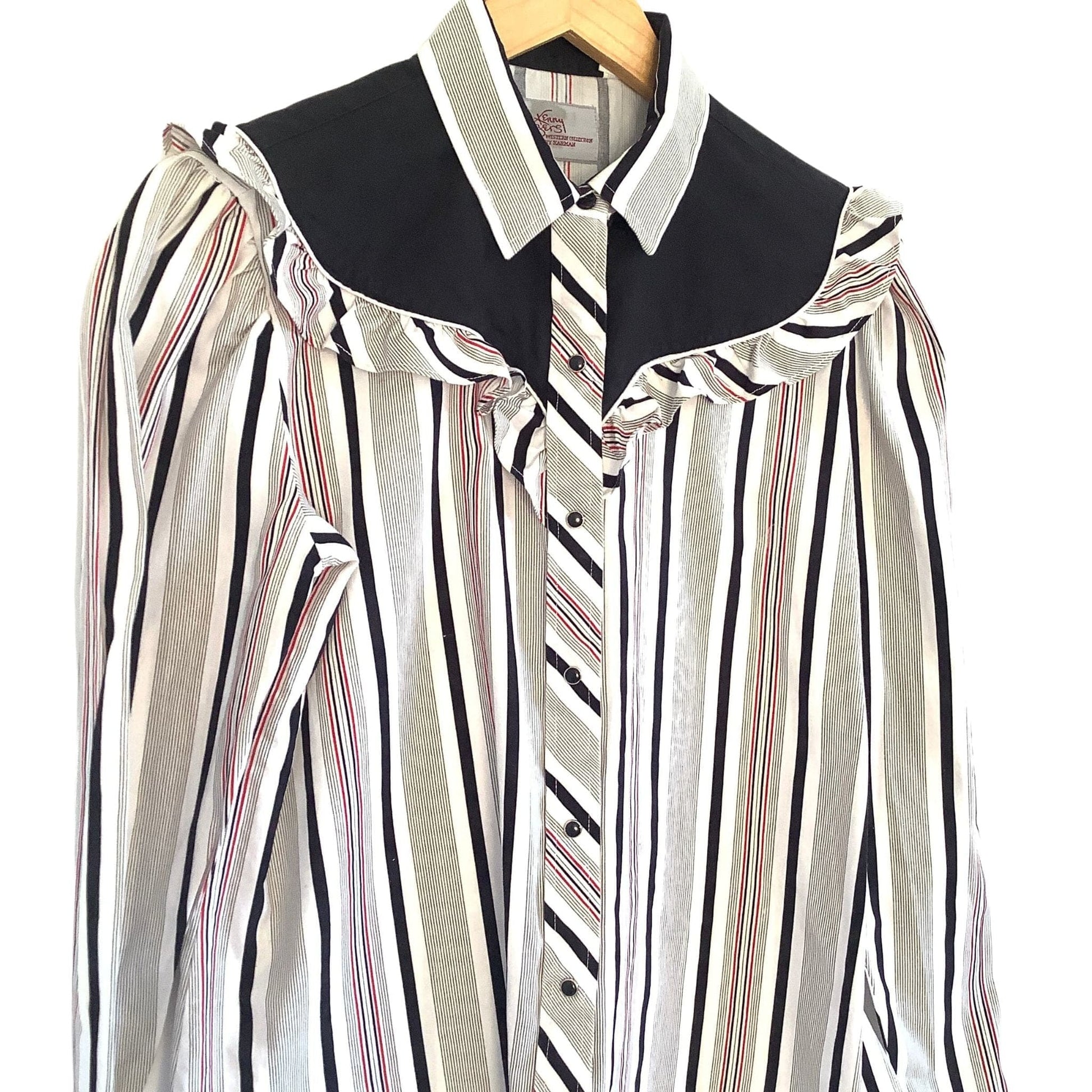 Kenny Rogers Blouse - Vintage Western Wear