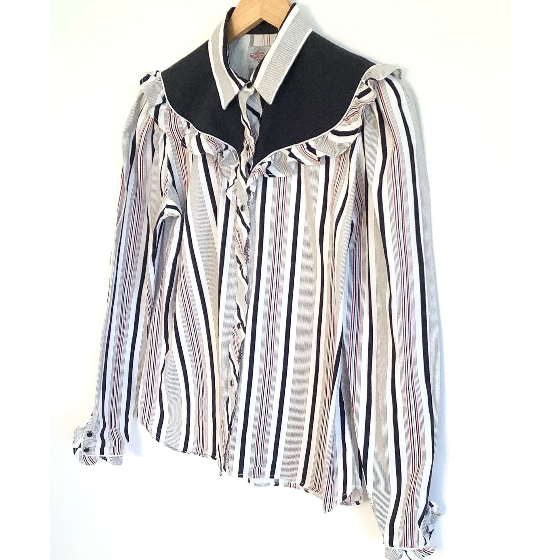 Kenny Rogers Blouse - Vintage Western Wear