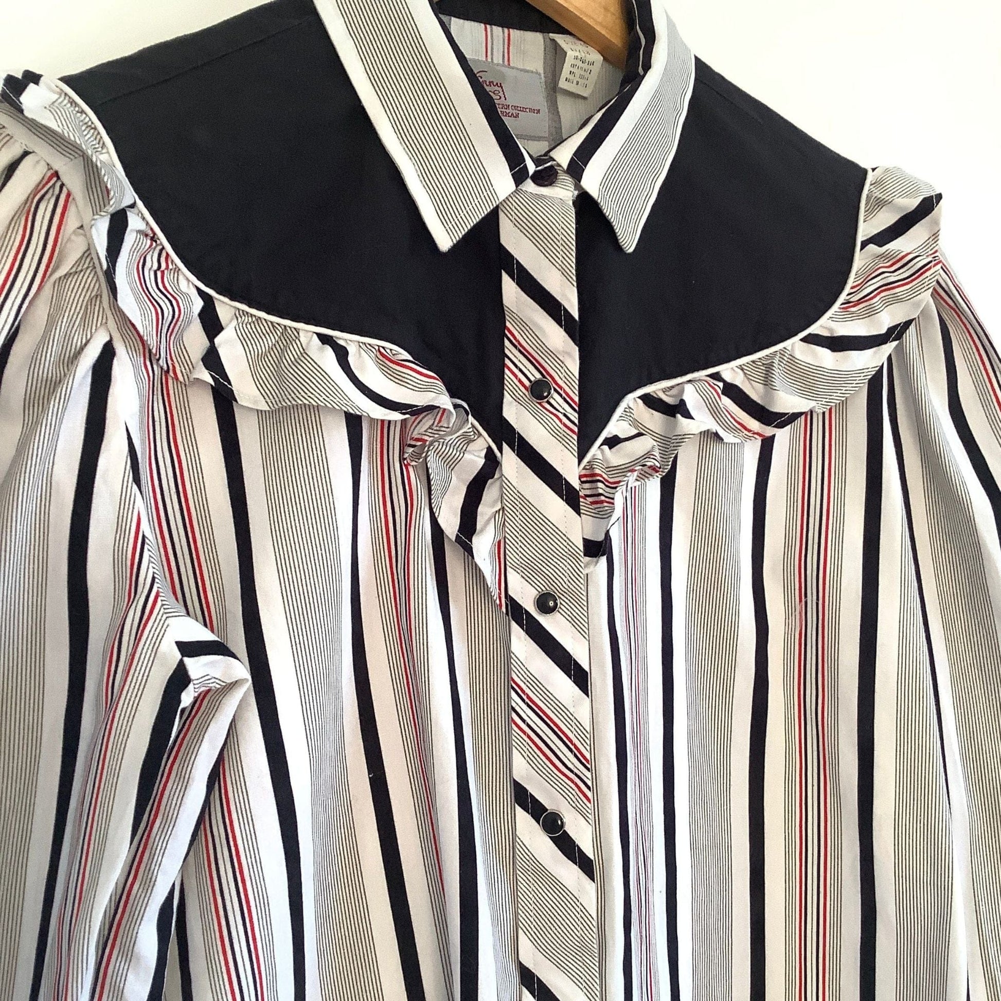 Kenny Rogers Blouse - Vintage Western Wear