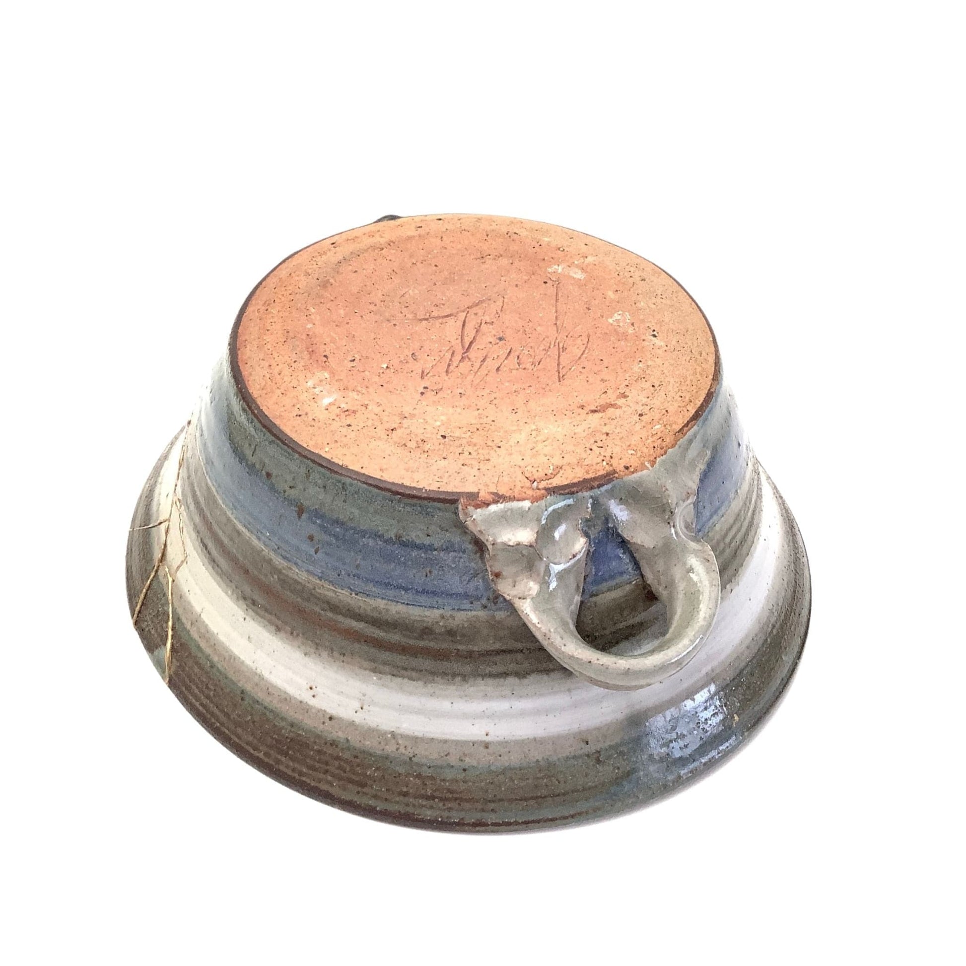 Kintsugi Style Pottery Bowl