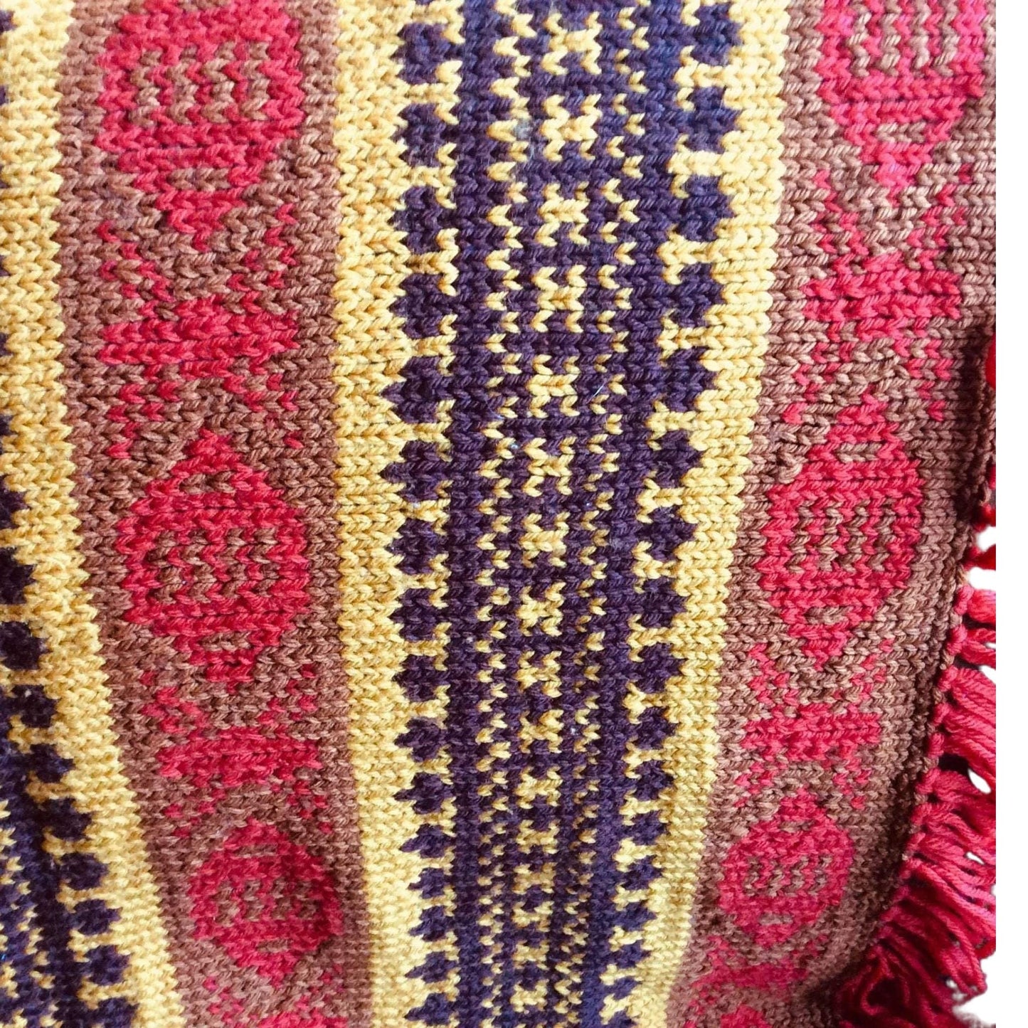 Knitted Vintage Throw