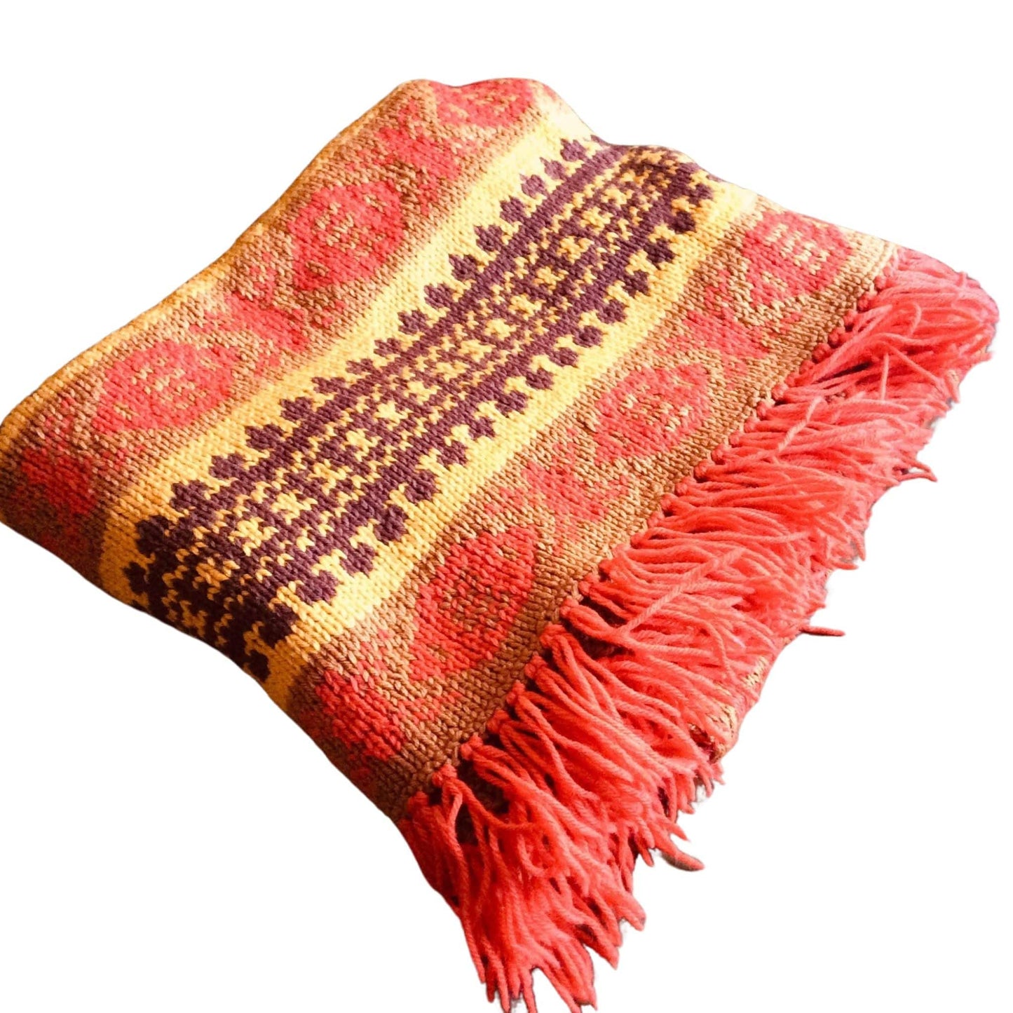 Knitted Vintage Throw