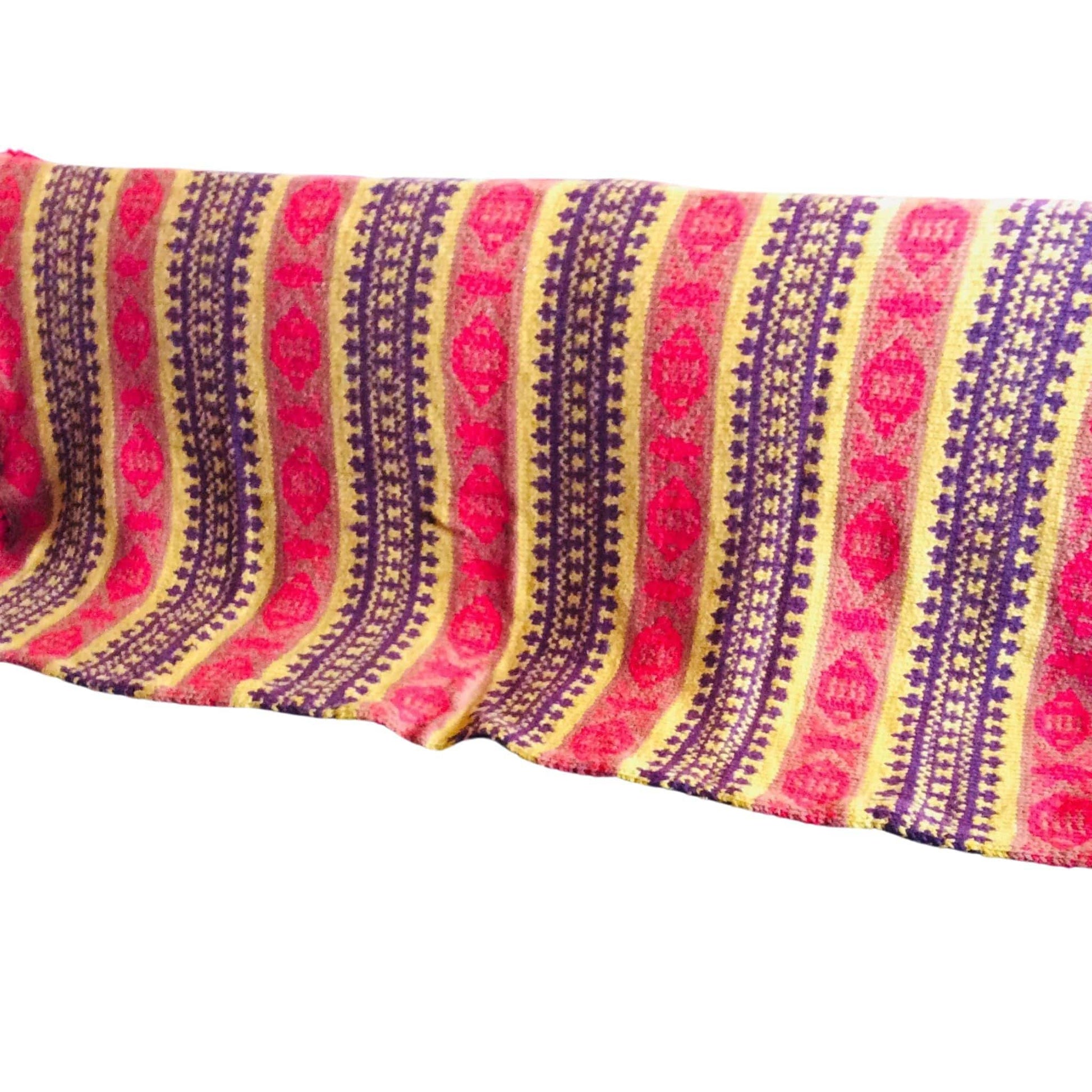 Knitted Vintage Throw