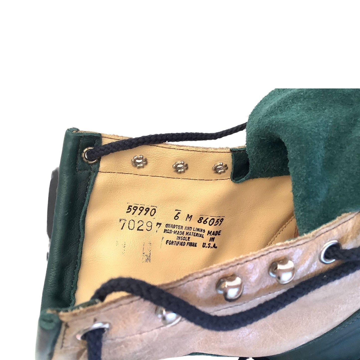 Laced Flat Ankle Boots