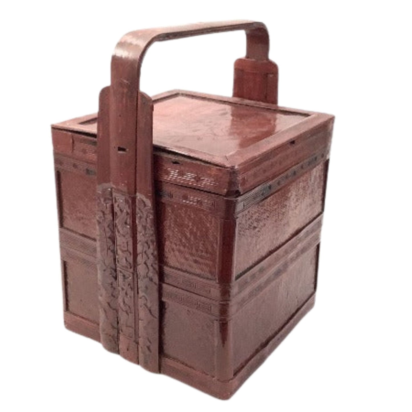 Lacquered Chinese Basket