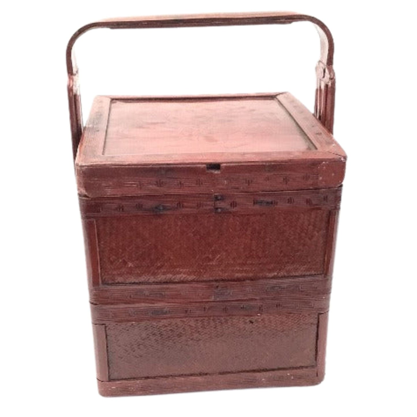 Lacquered Chinese Basket