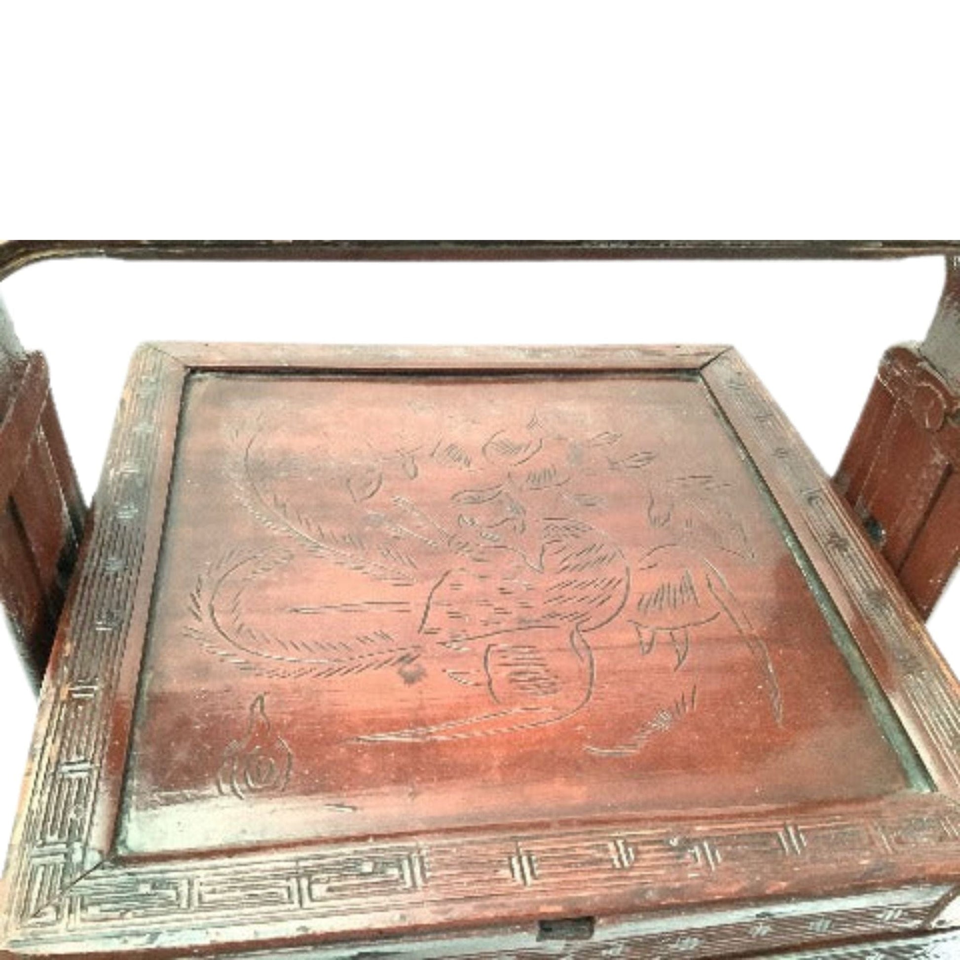 Lacquered Chinese Basket