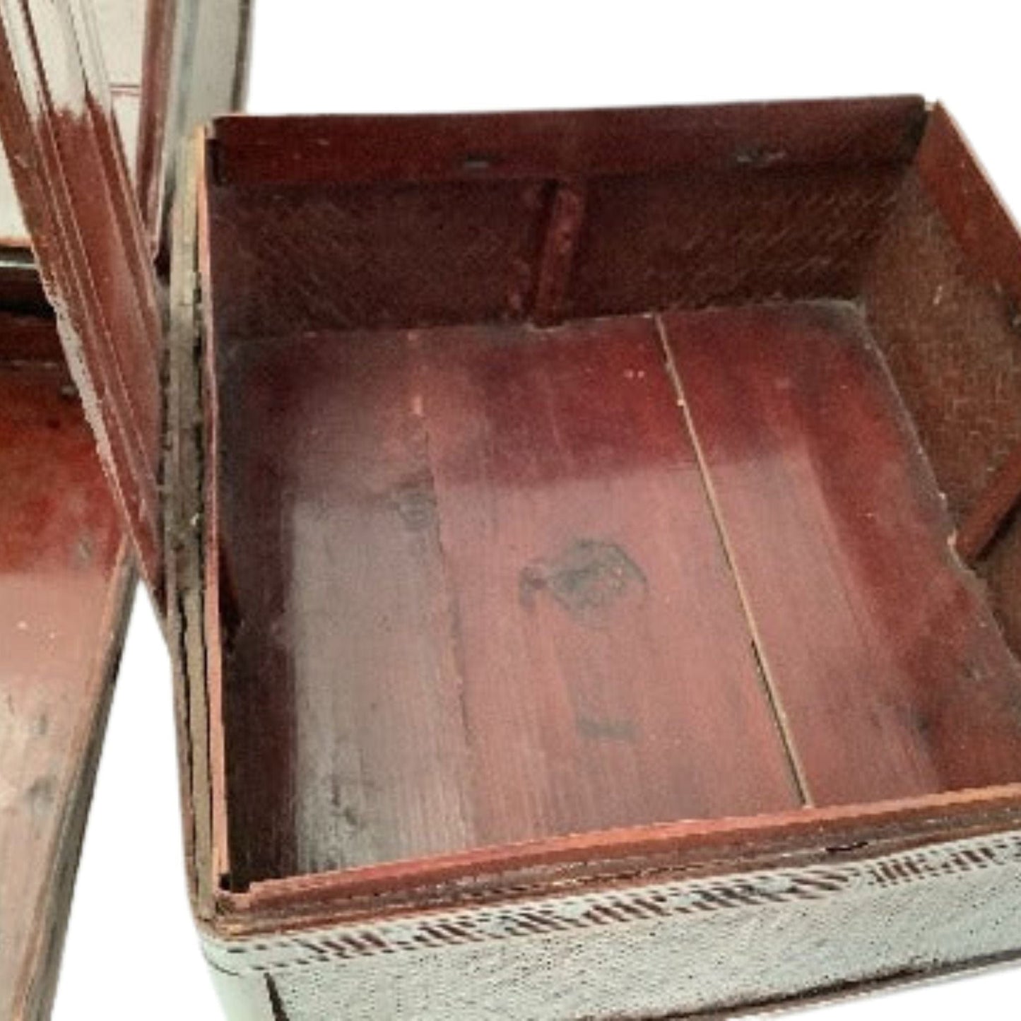 Lacquered Chinese Basket