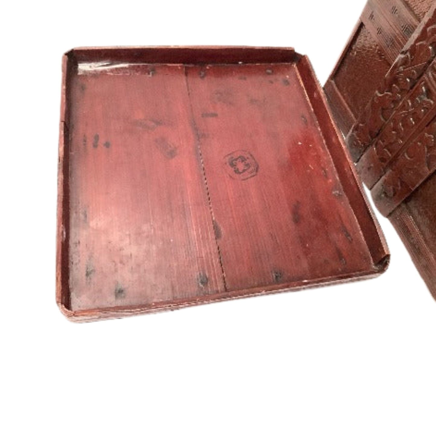 Lacquered Chinese Basket