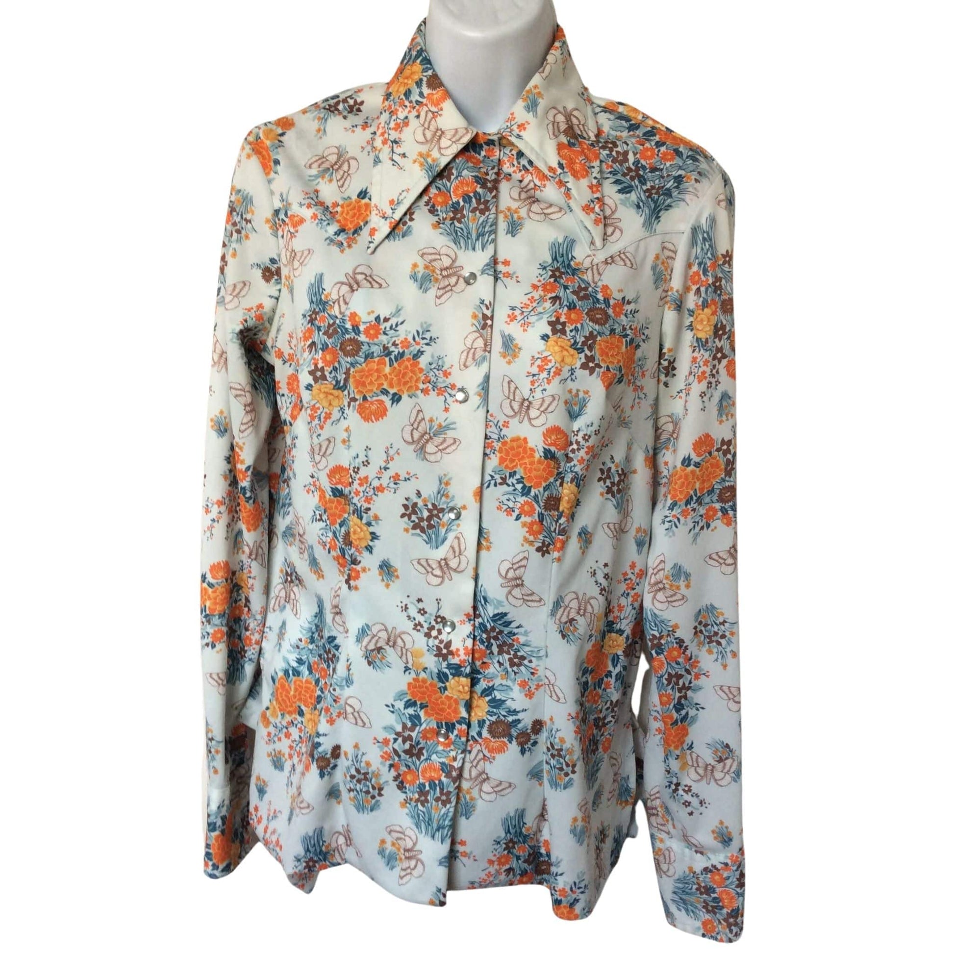 Vintage Floral Ranchwear Ladies' Western Shirt
