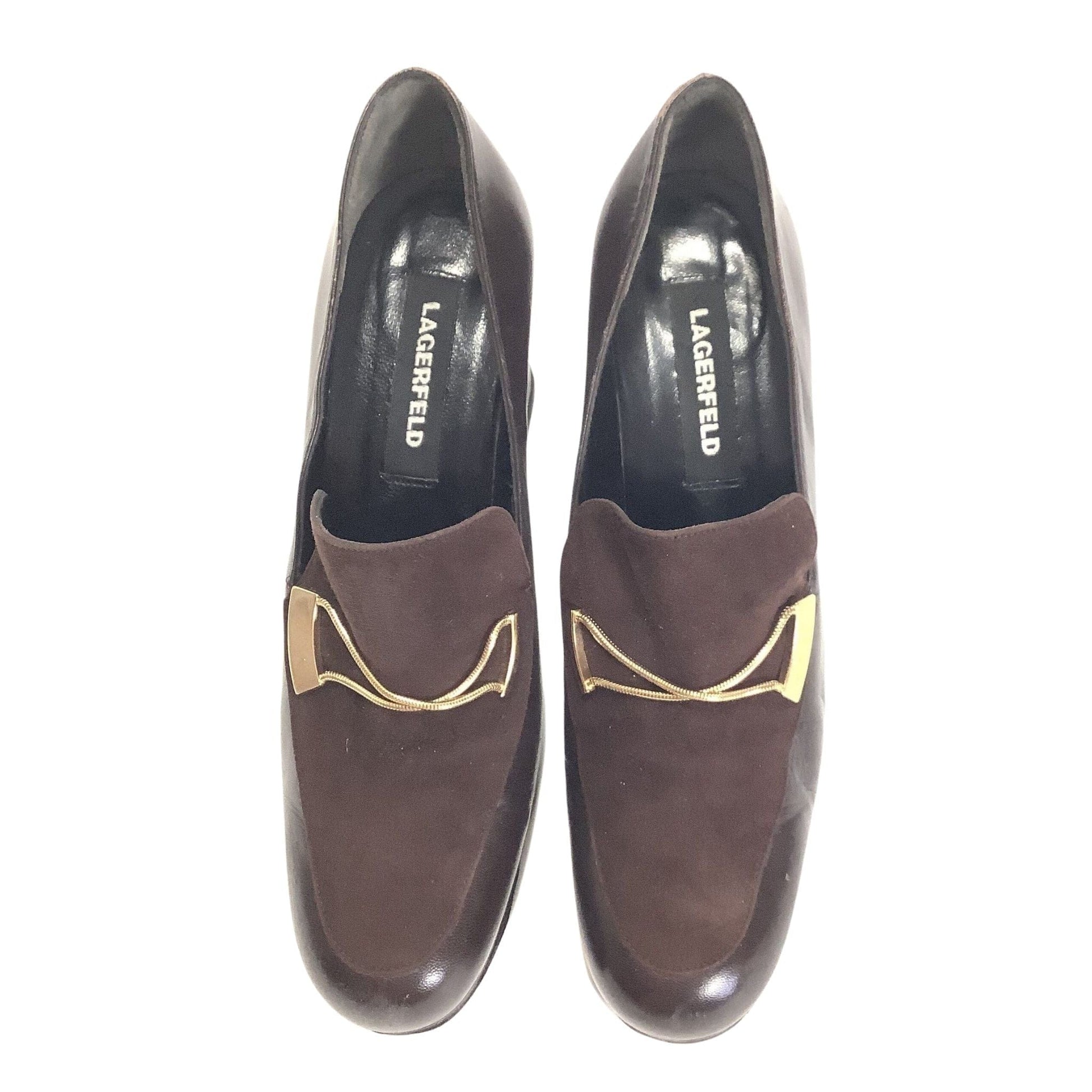 Lagerfeld Heeled Loafers