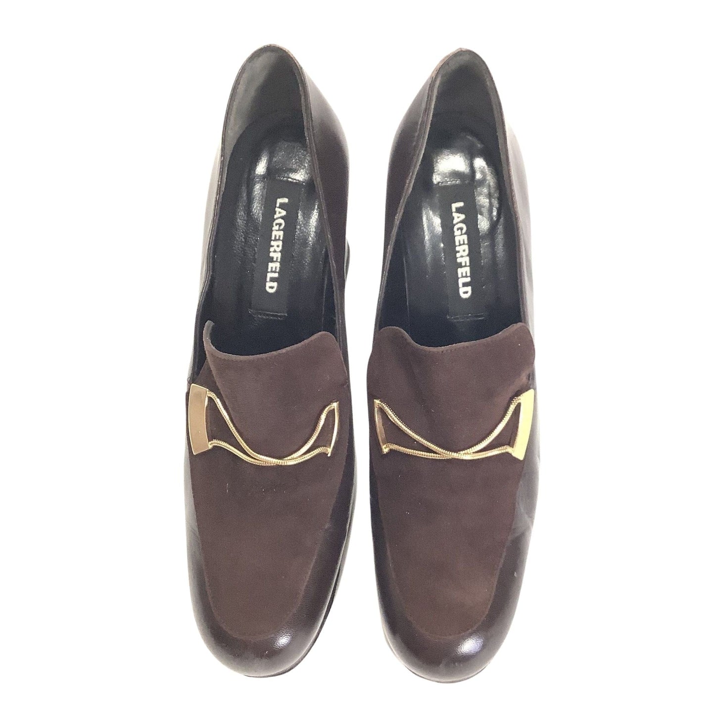 Lagerfeld Heeled Loafers