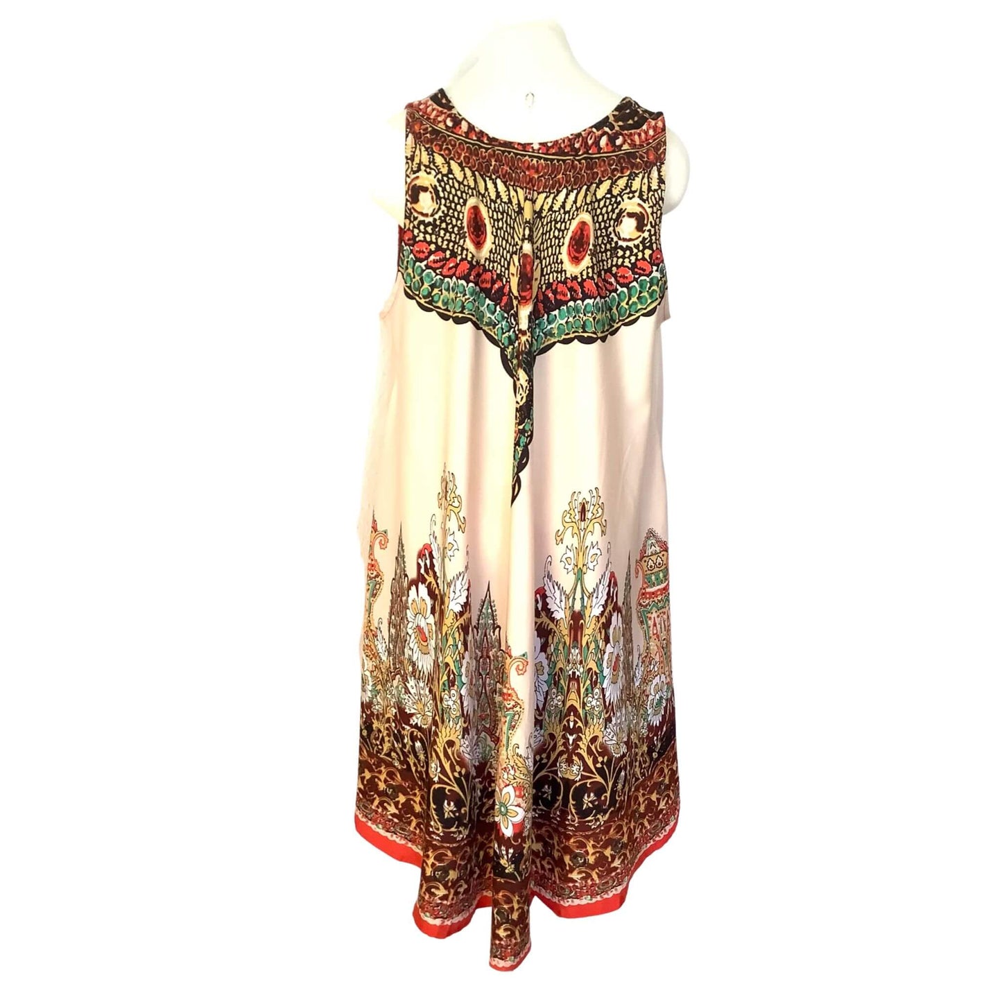  Bohemian Beaded Summer Dress
