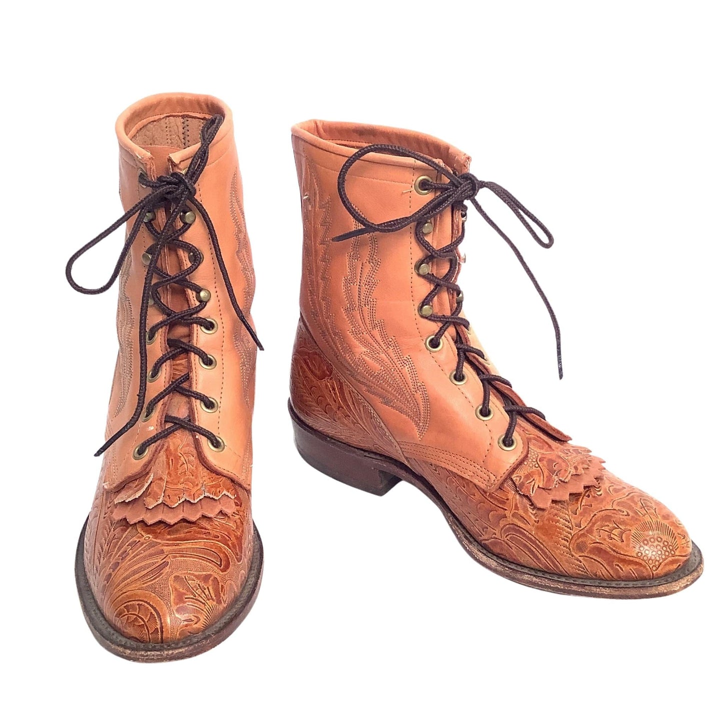 Larry Mahan Tooled Boots
