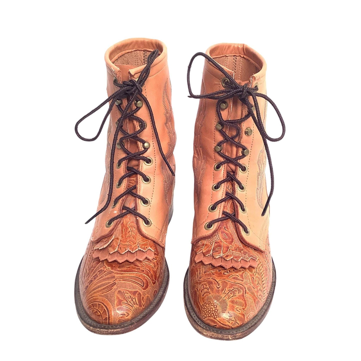 Larry Mahan Tooled Boots