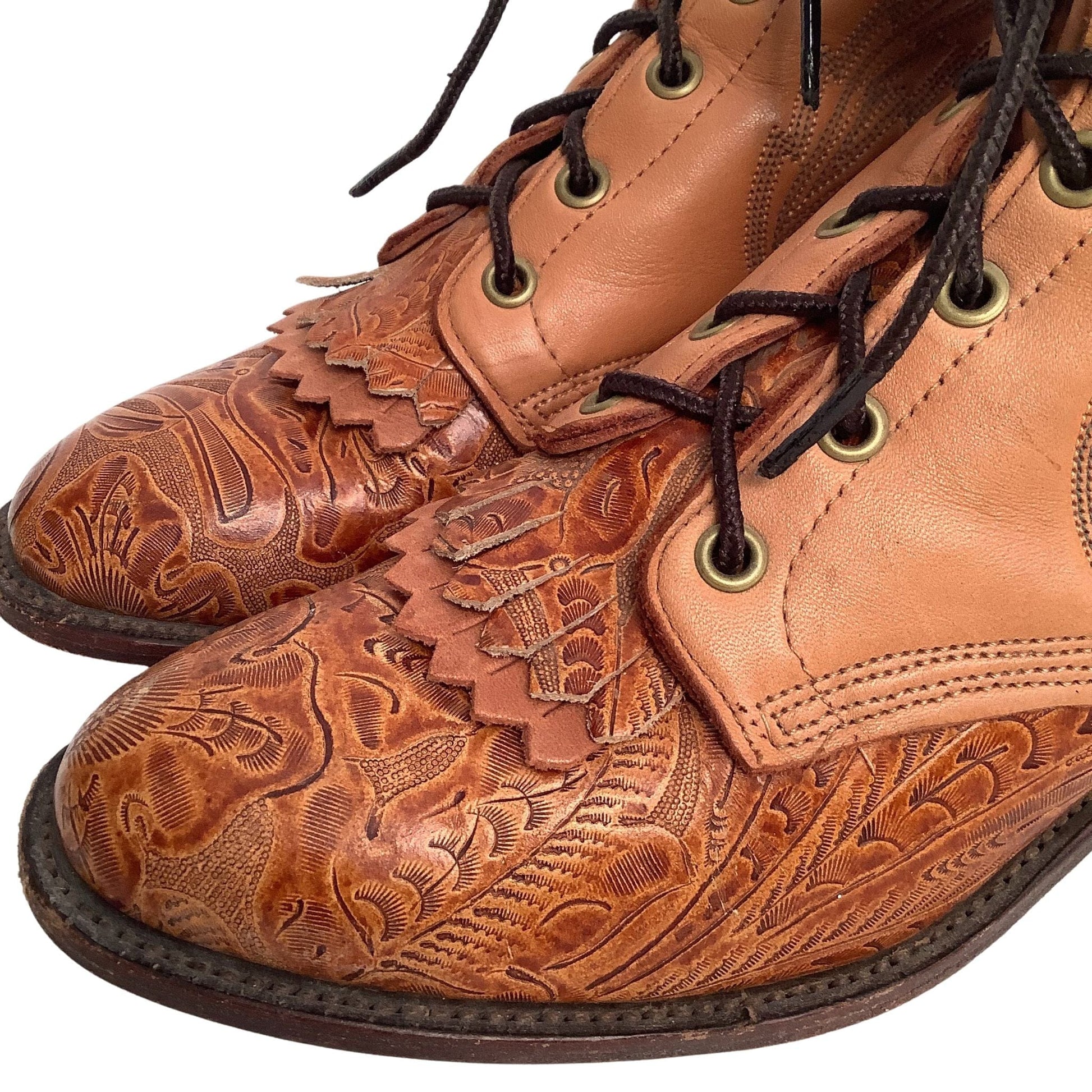Larry Mahan Tooled Boots