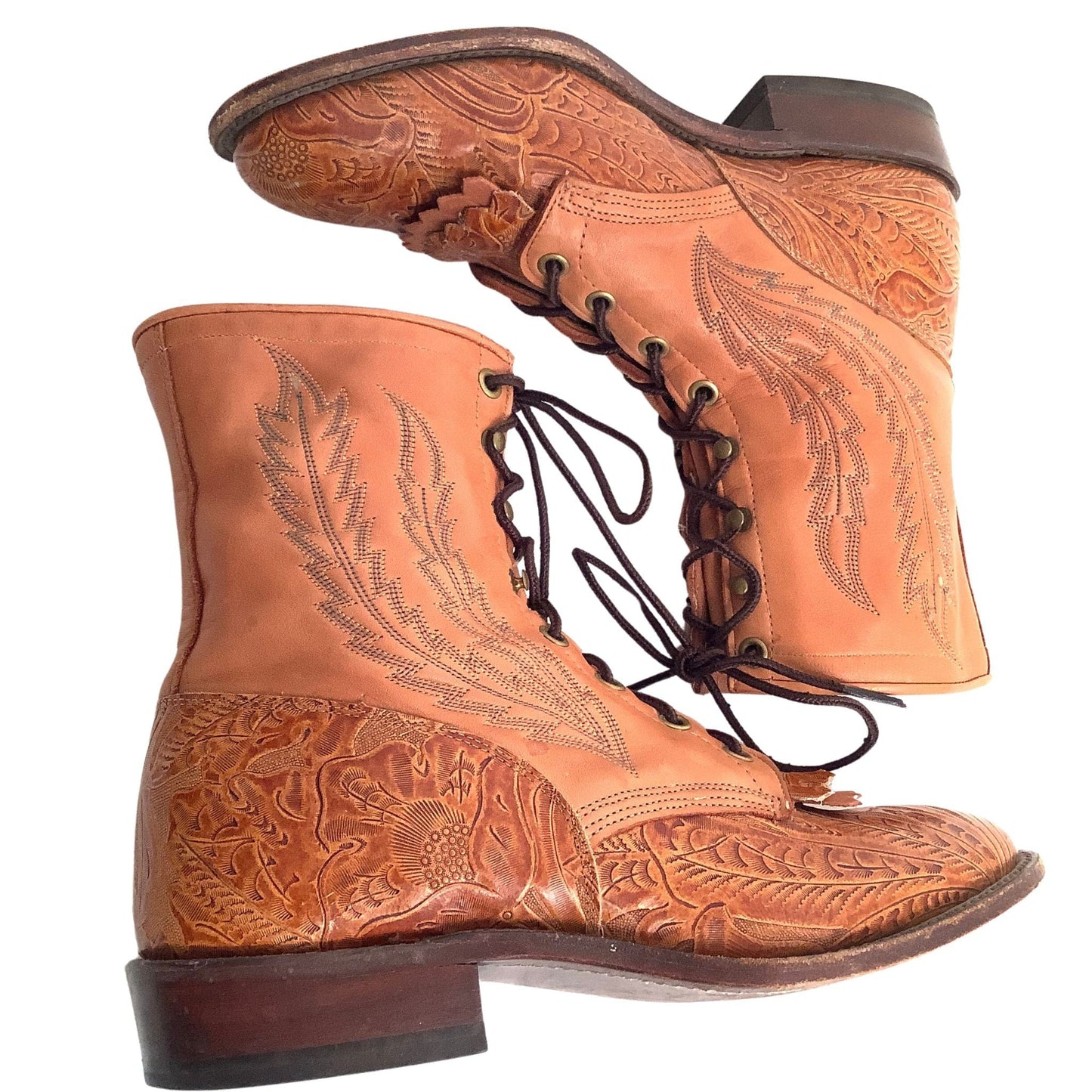 Larry Mahan Tooled Boots
