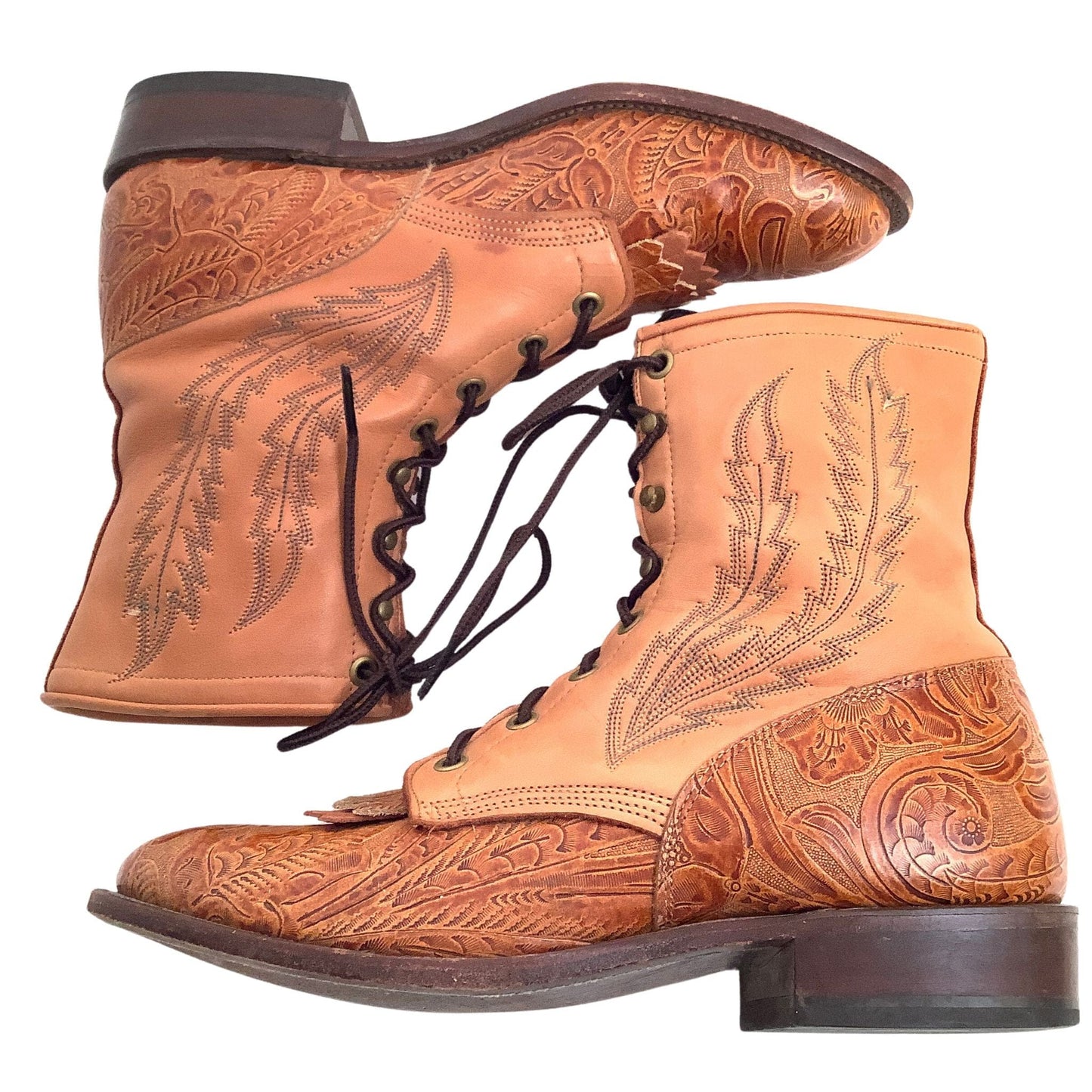 Larry Mahan Tooled Boots
