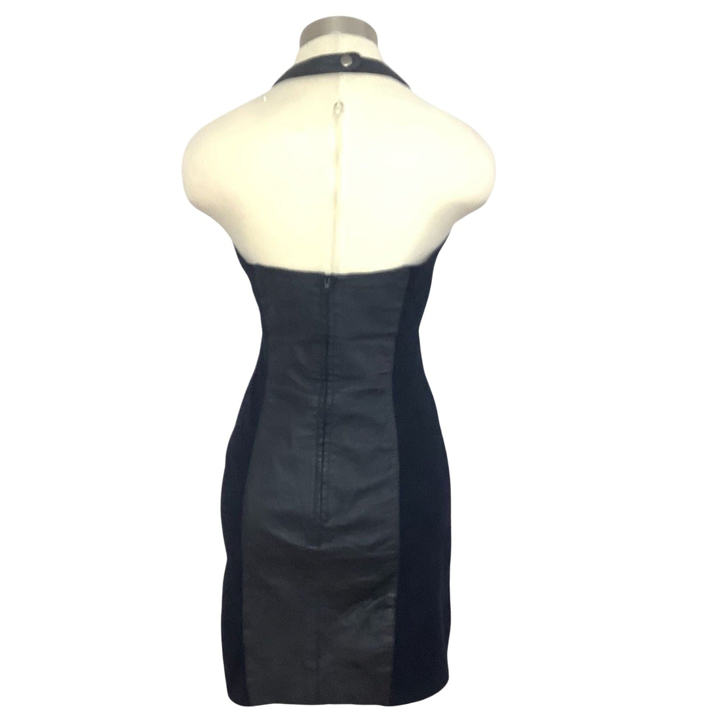 Leather Bodycon Dress