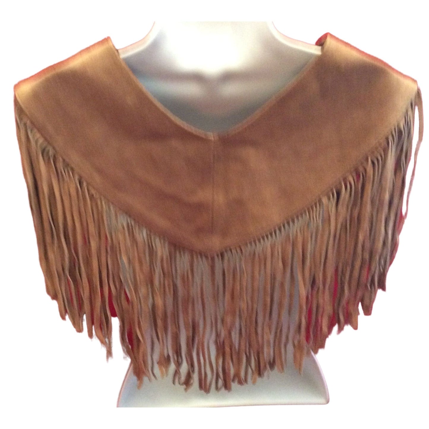 Leather Fringe Collar